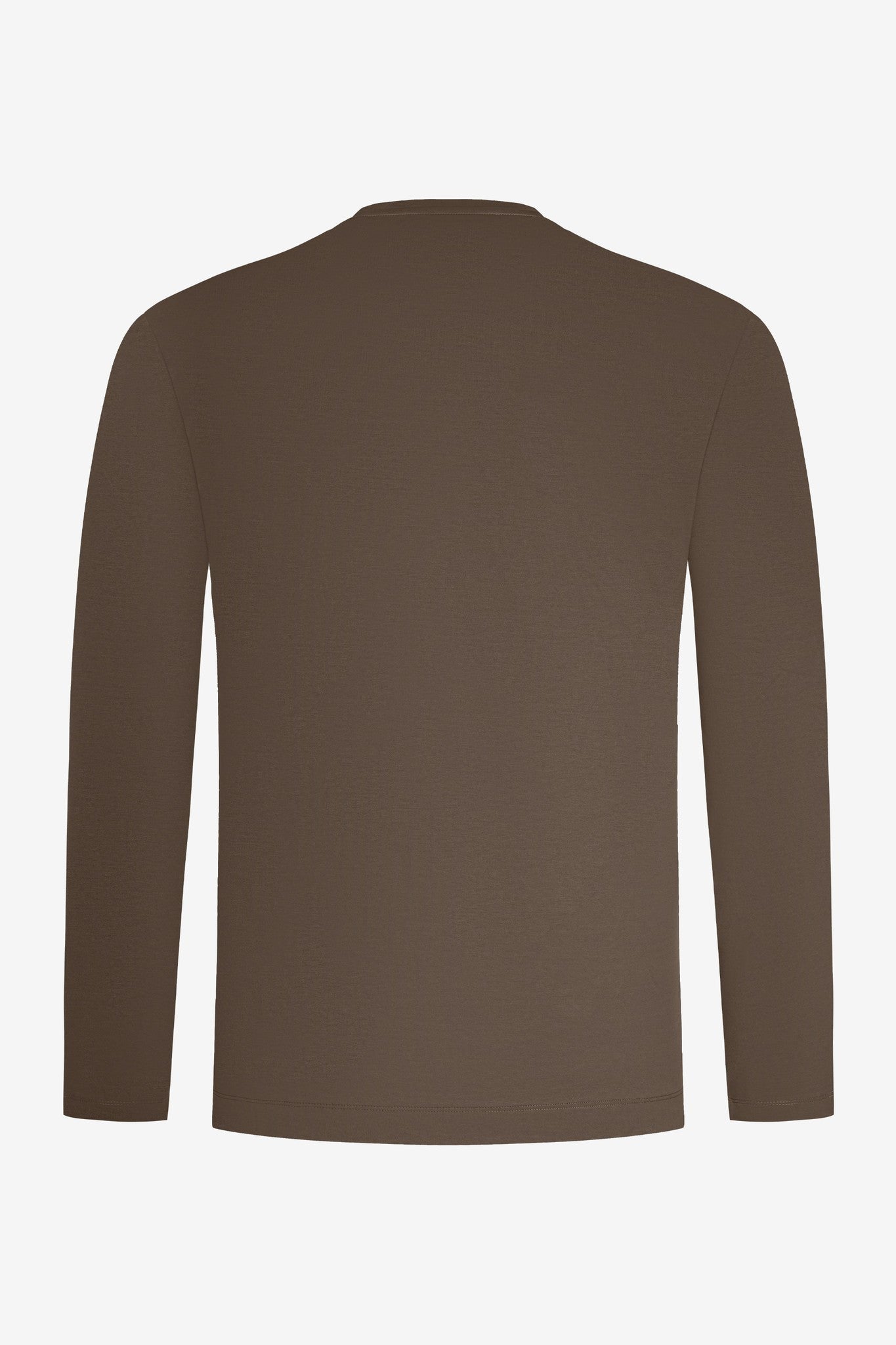 Mercerized Longsleeve - Coffee