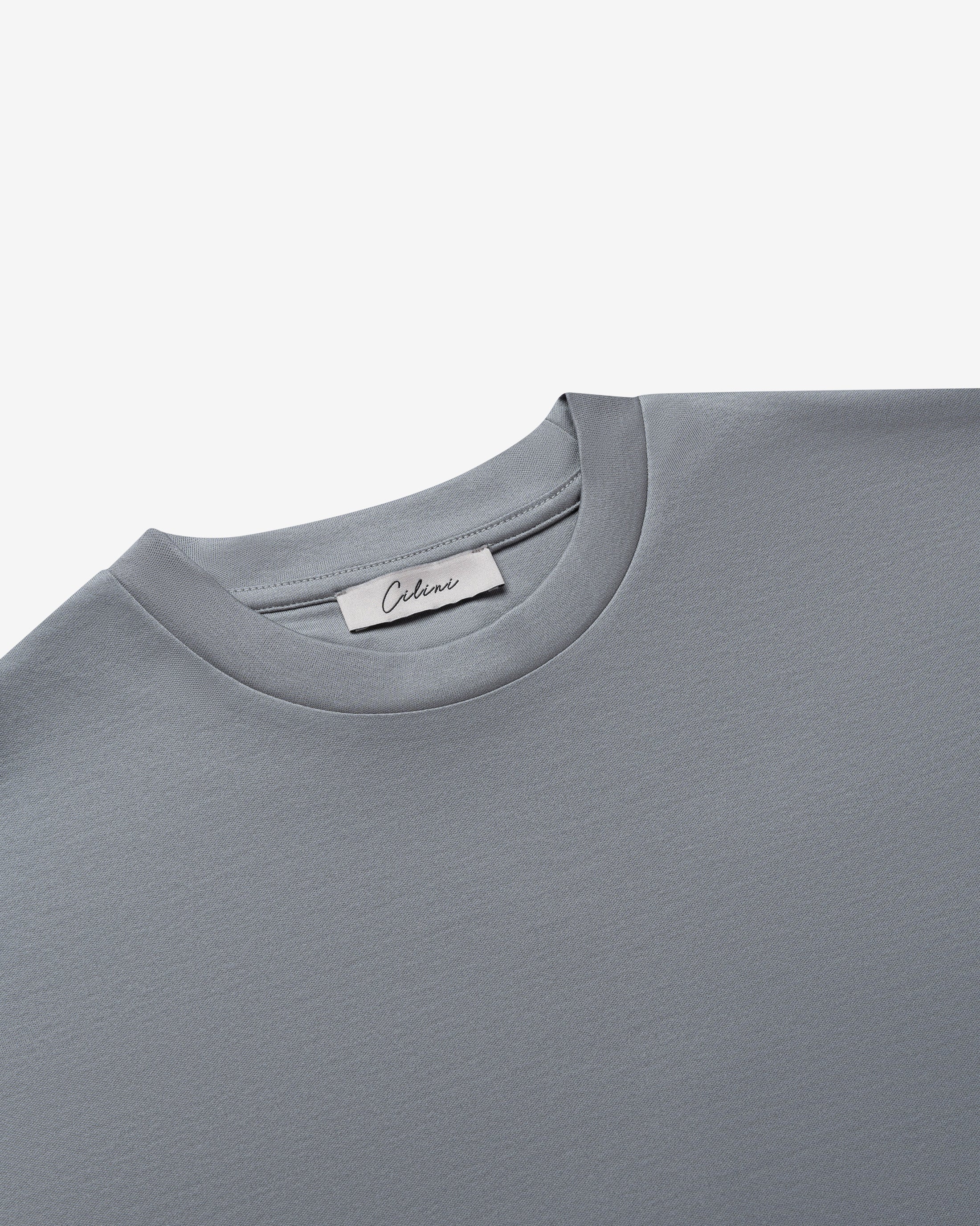 Mercerized Supima T-shirt - Grey