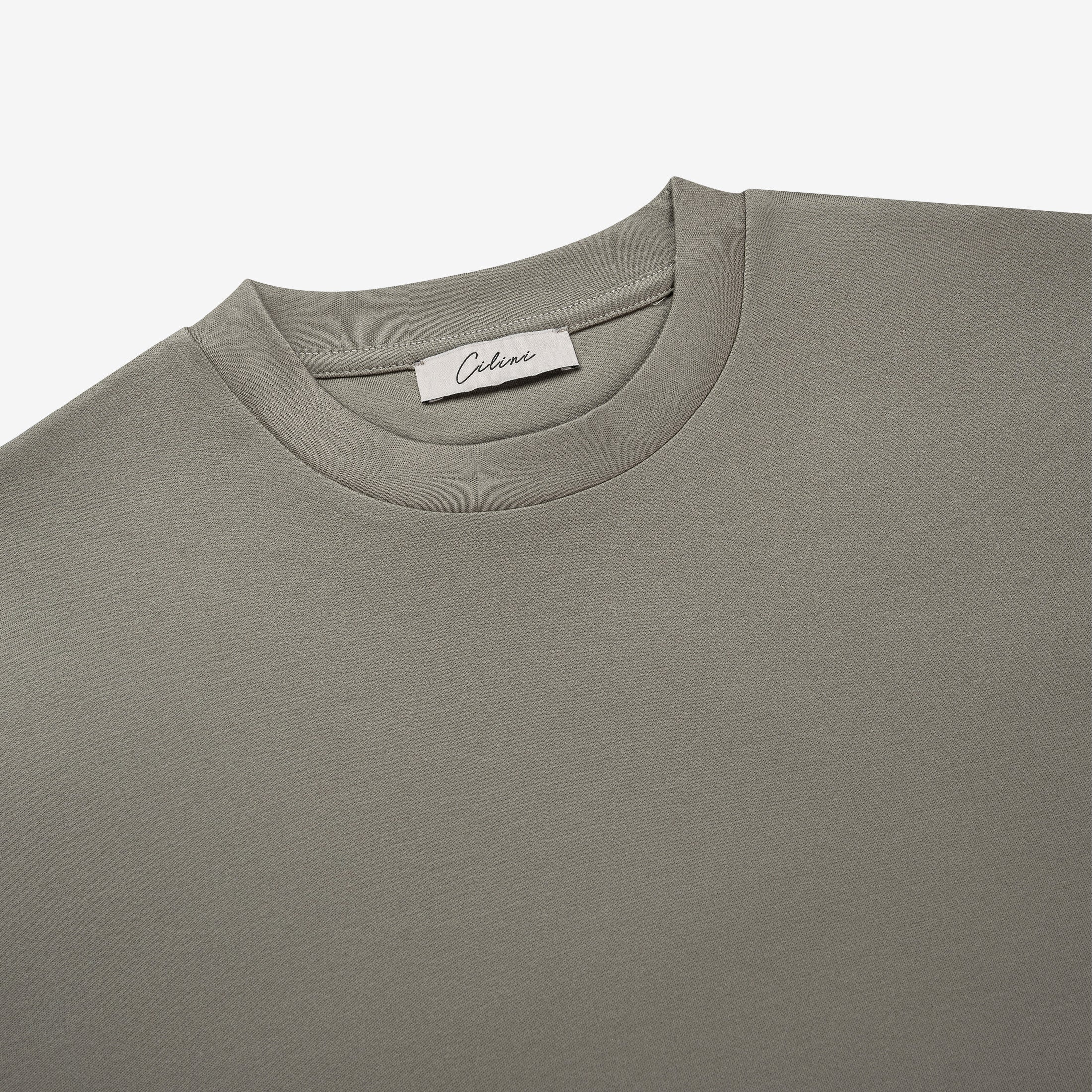 Double Mercerized T-shirt - Light Green