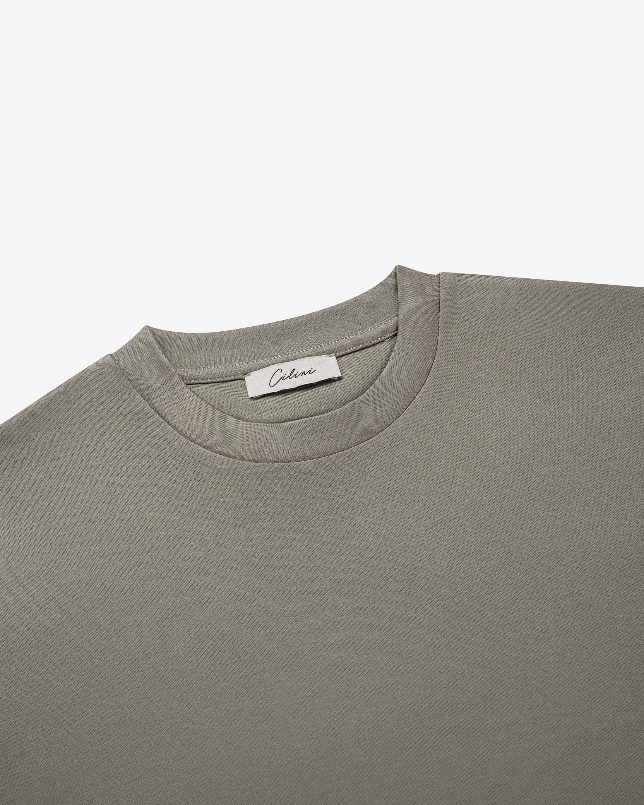 Double Mercerized T-shirt - Light Green