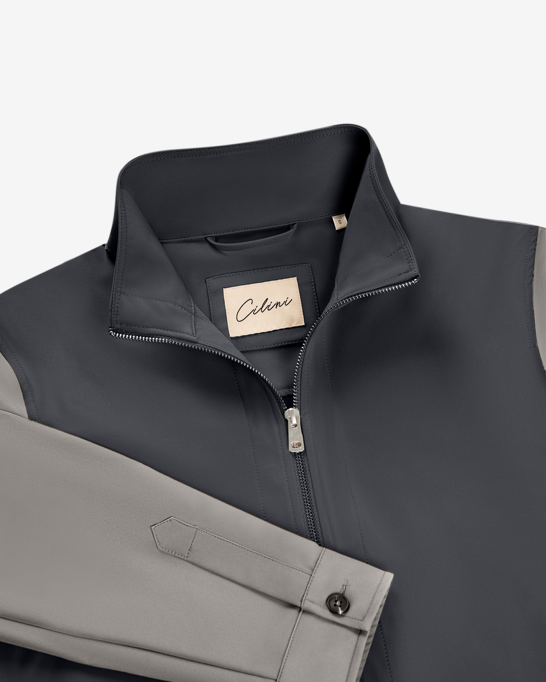 Color Jacket Black / Taupe