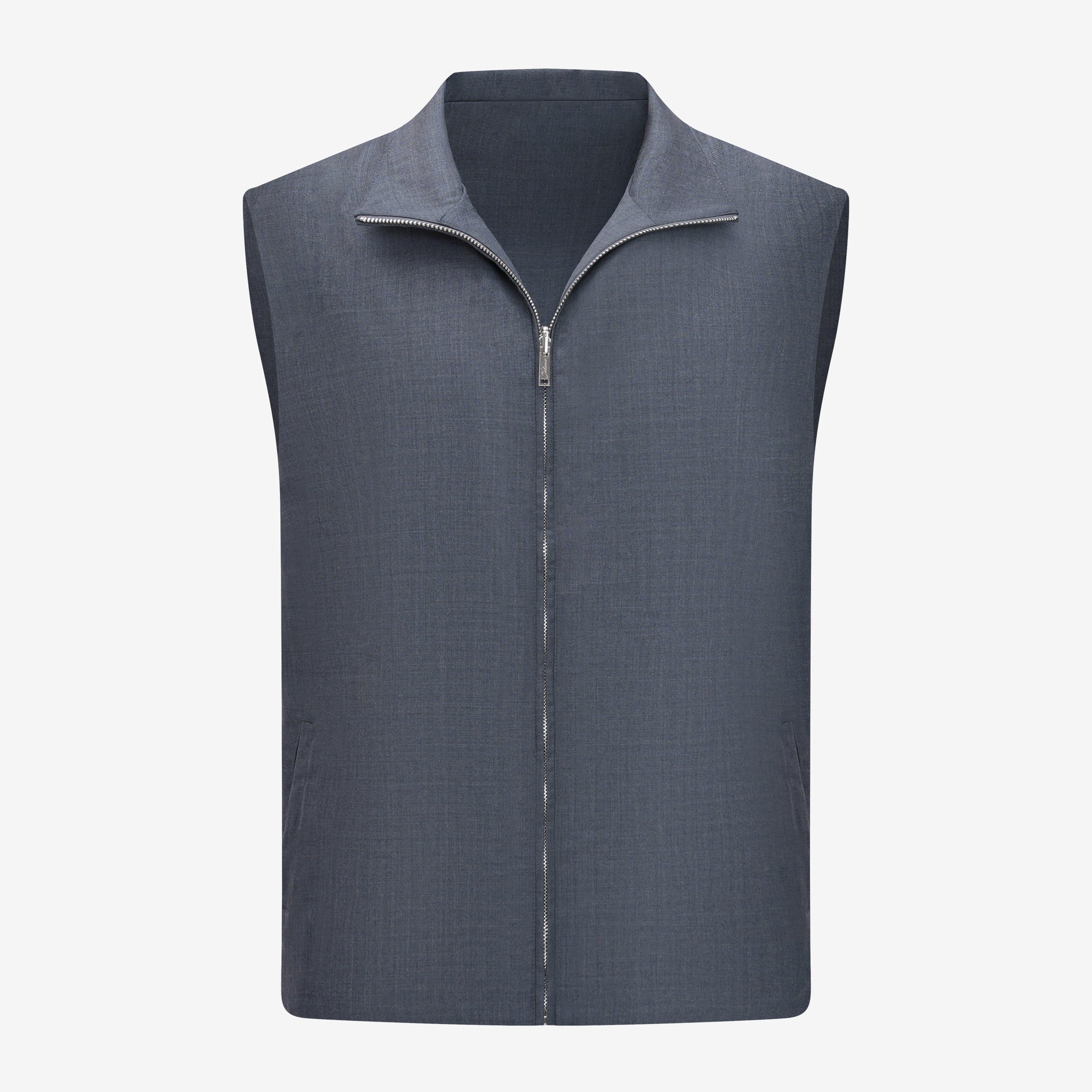 Wool Gilet - Grey