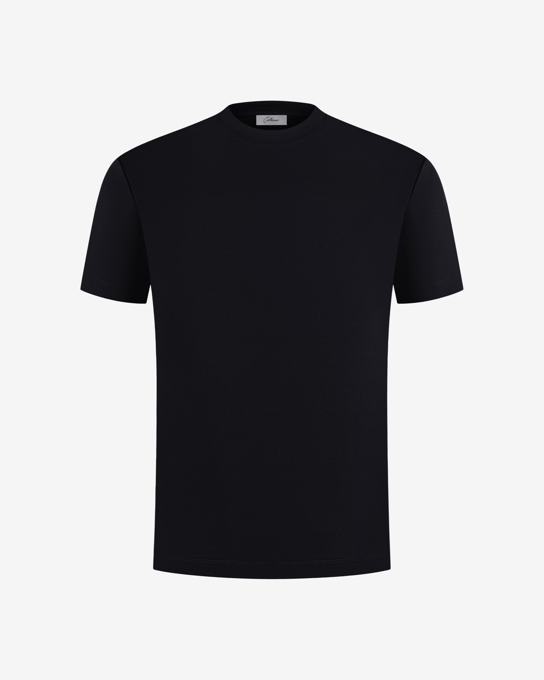 Double Mercerized Supima Tee - Black