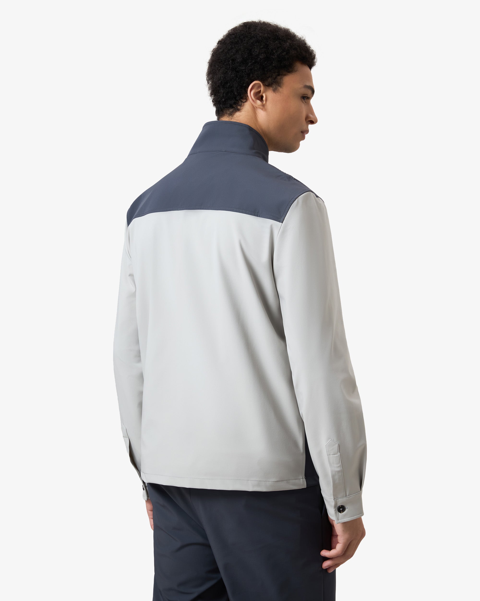 Color Jacket Slate Blue / Stone grey