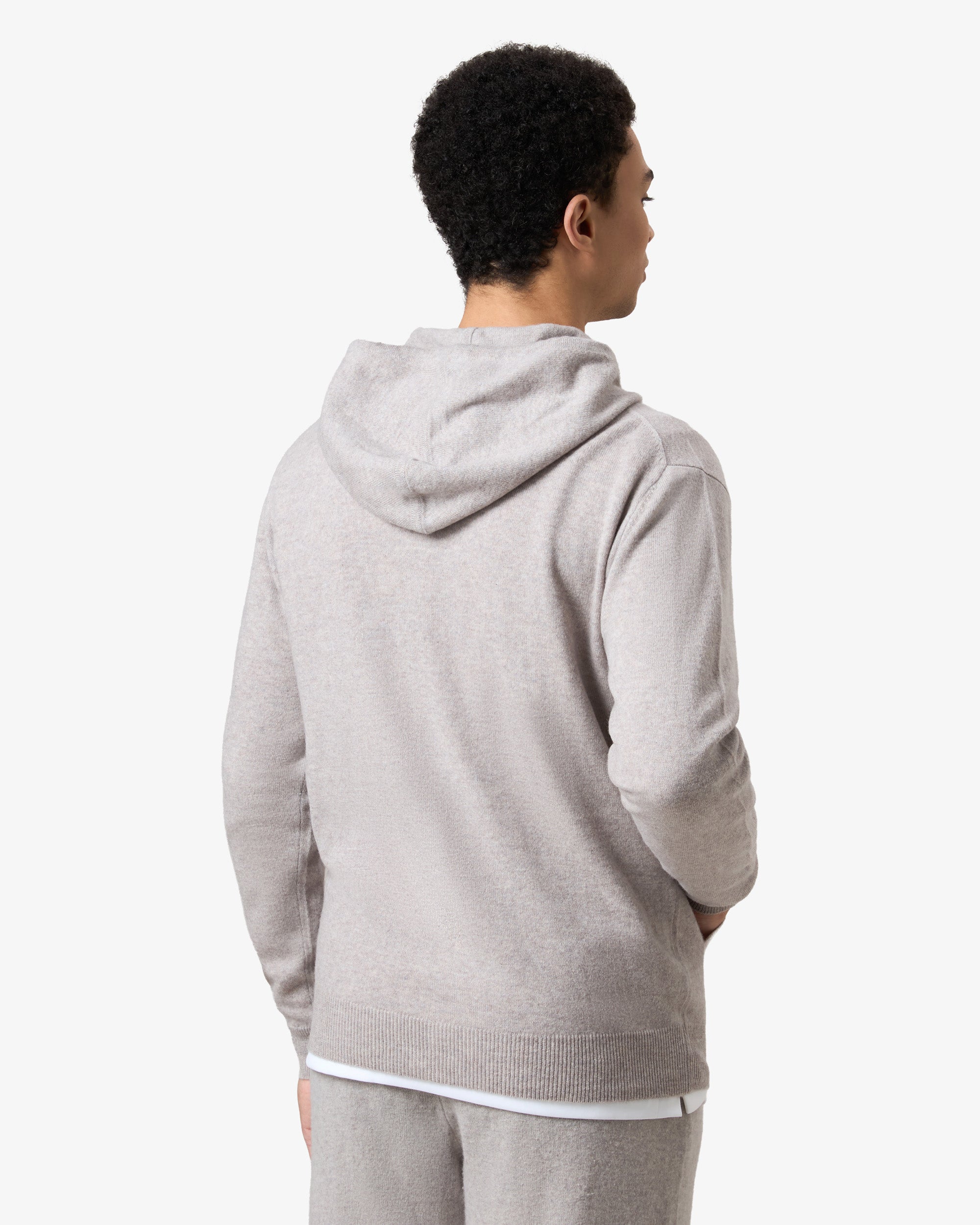 Cashmere tracksuit courtesy