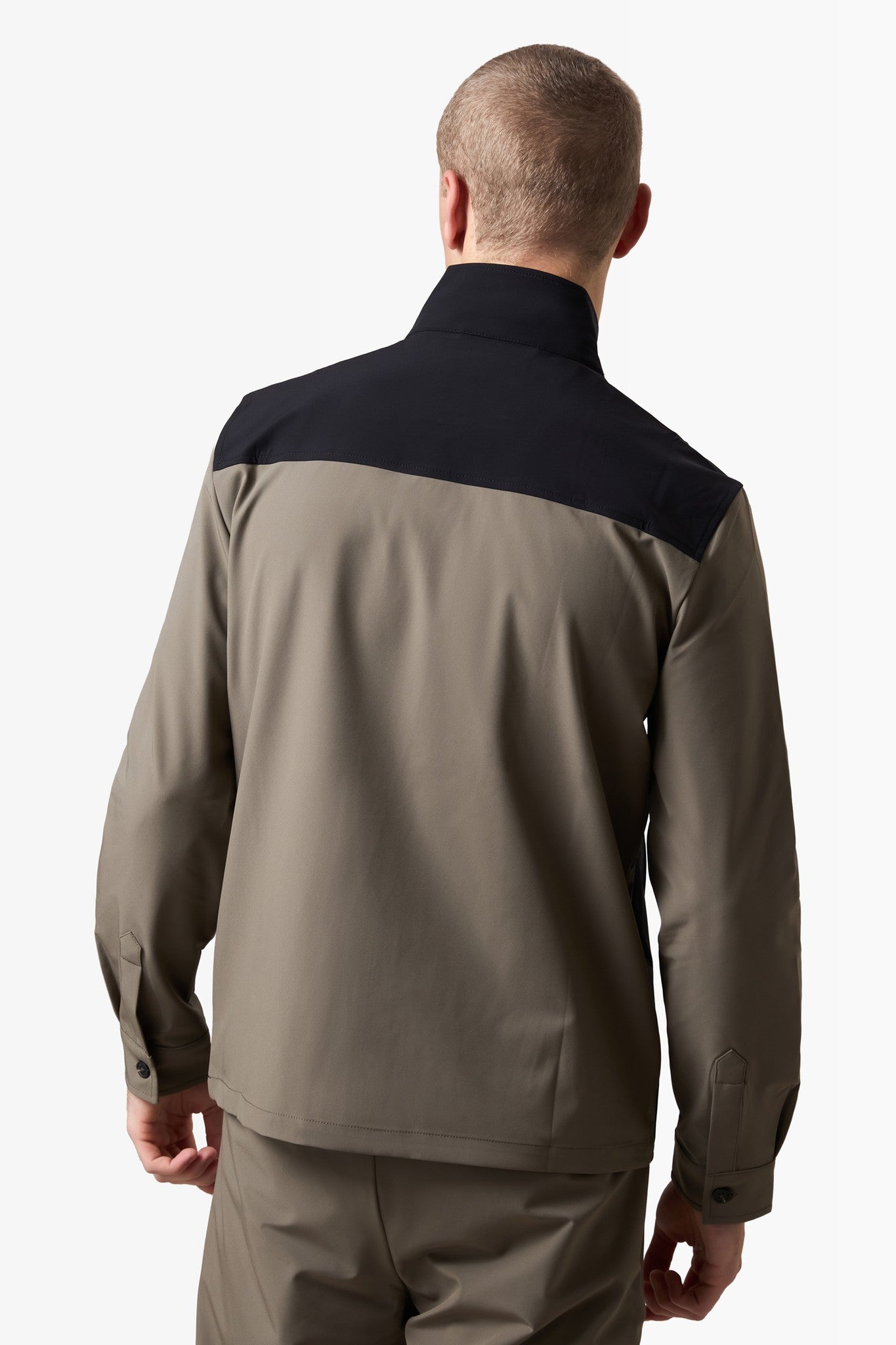 Color Jacket Black / Taupe
