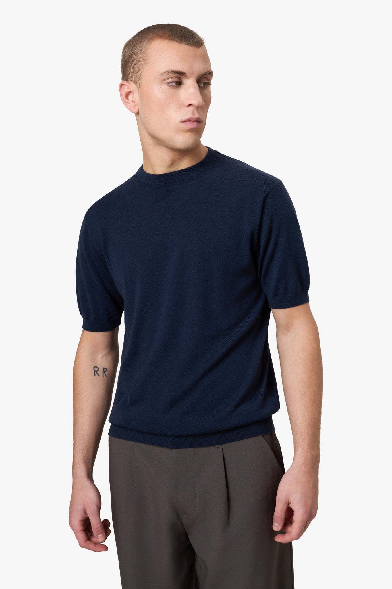 Cashmere shortsleeve - Starry Sky