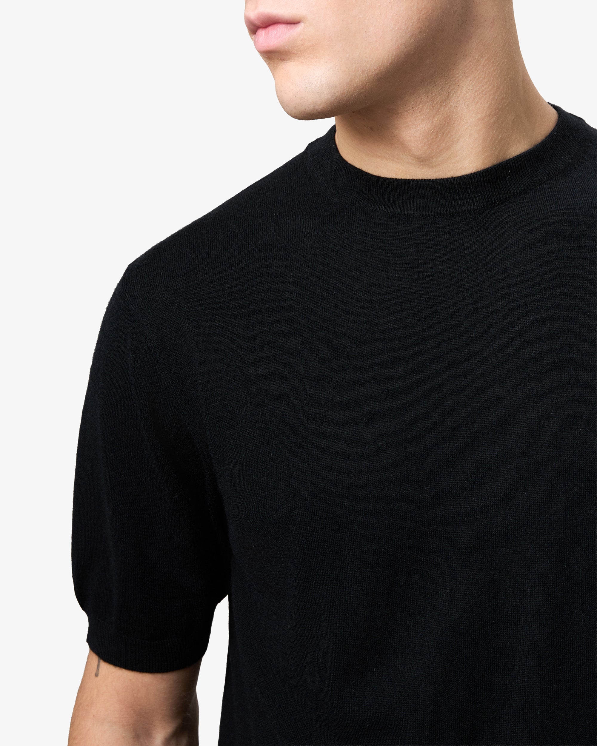 Cashmere shortsleeve - Night Sky