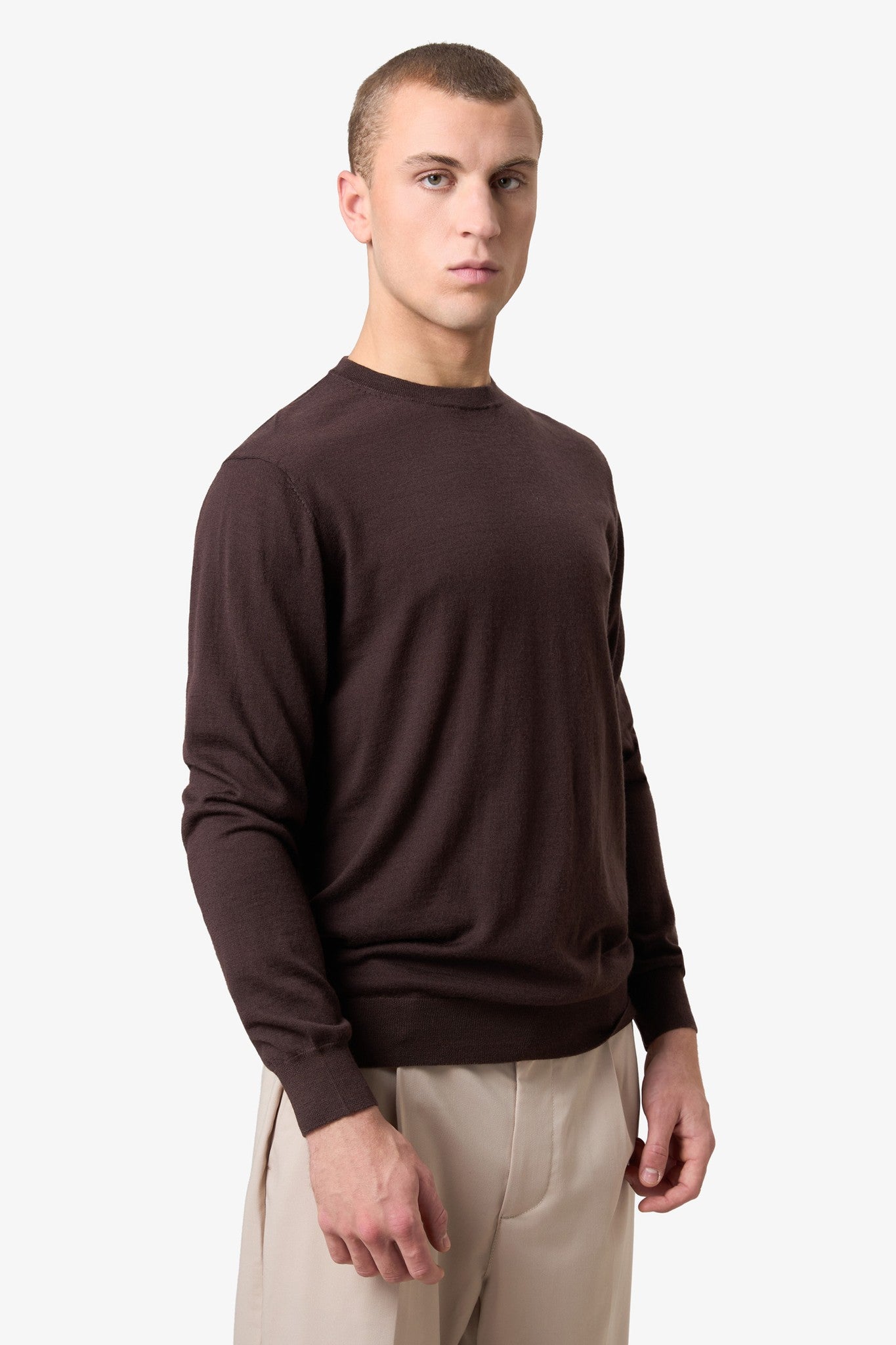 Cashmere Longsleeve - Cappuccino