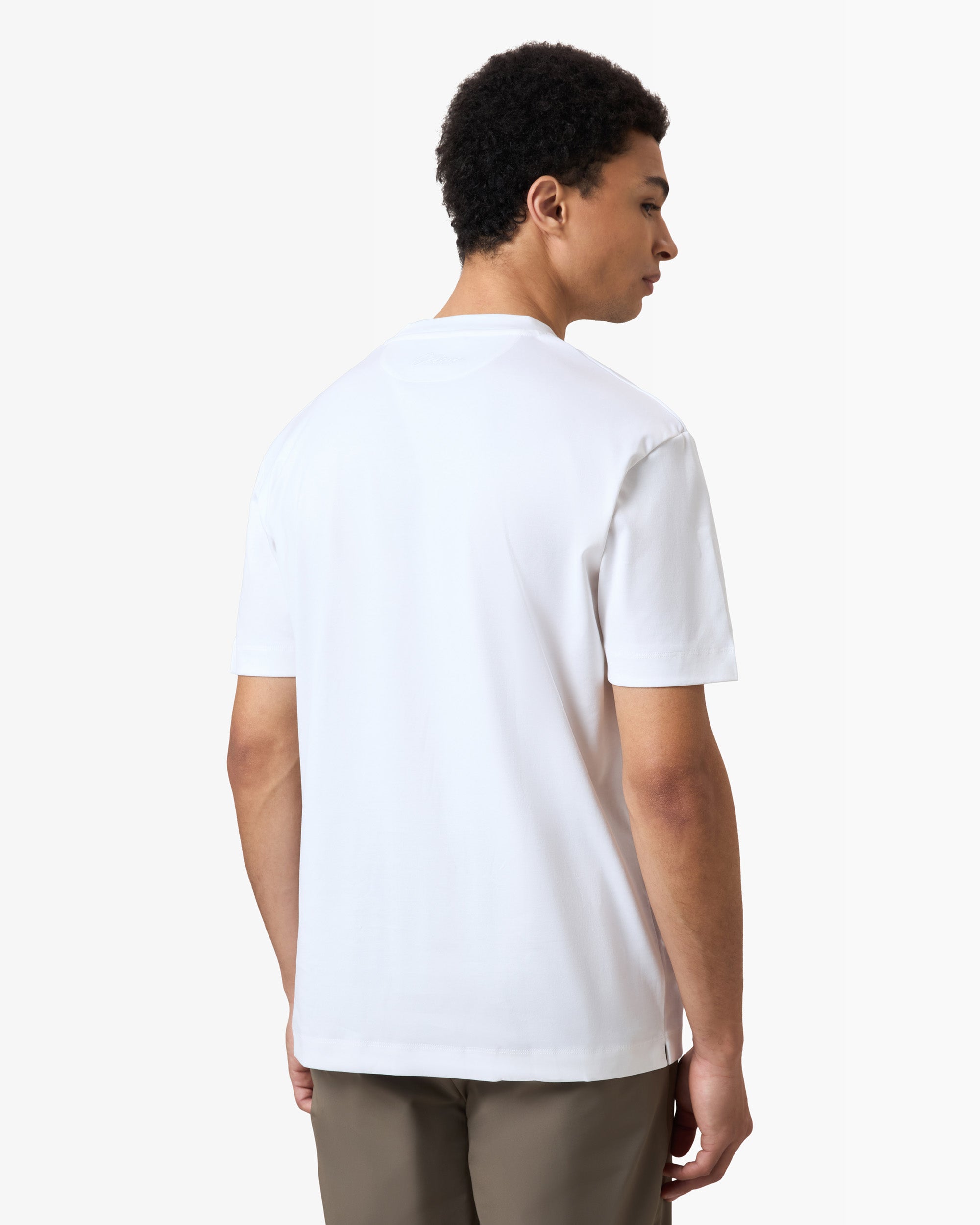Mercerized Supima T-shirt - White