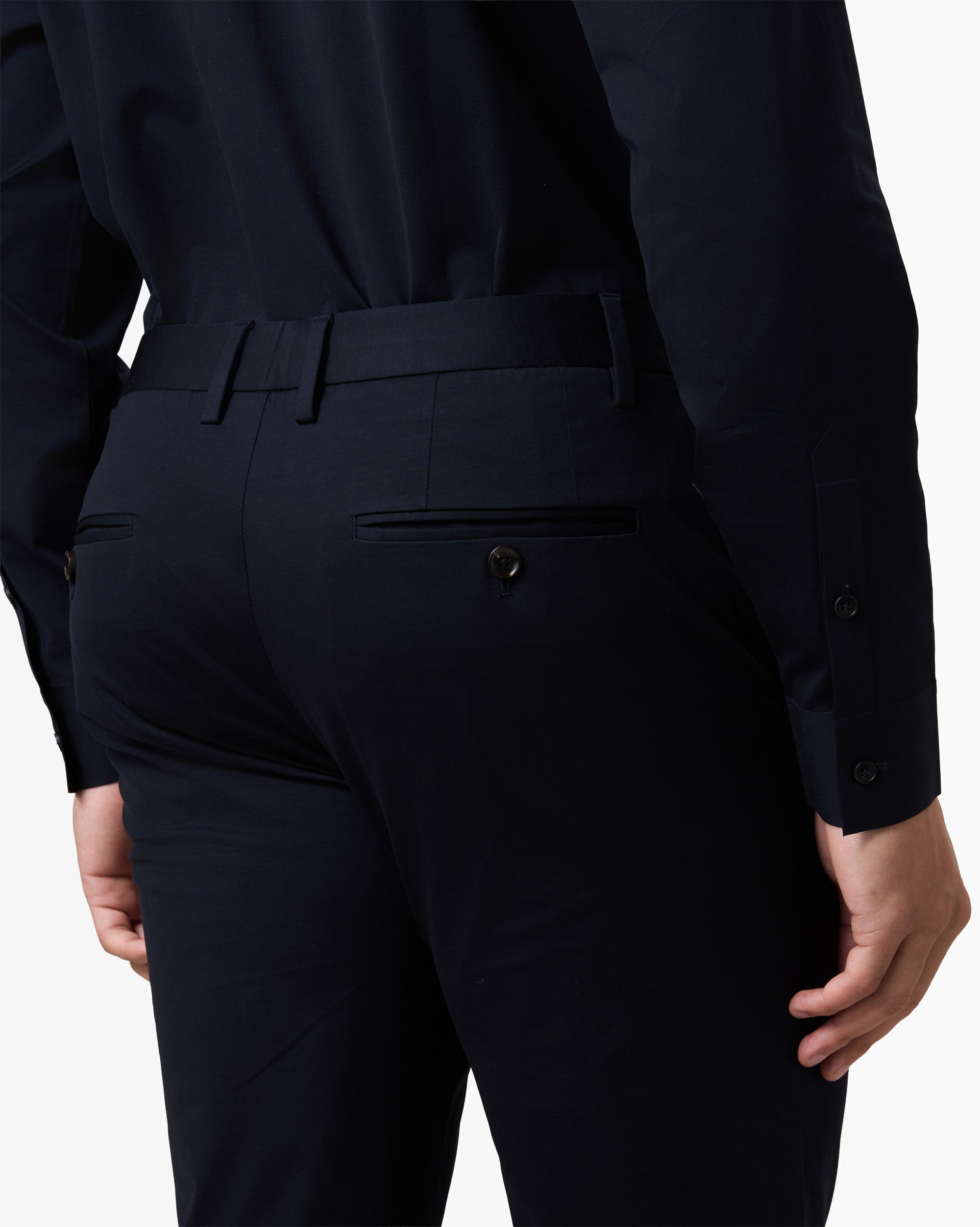 Stretch Pants - Navy Blue