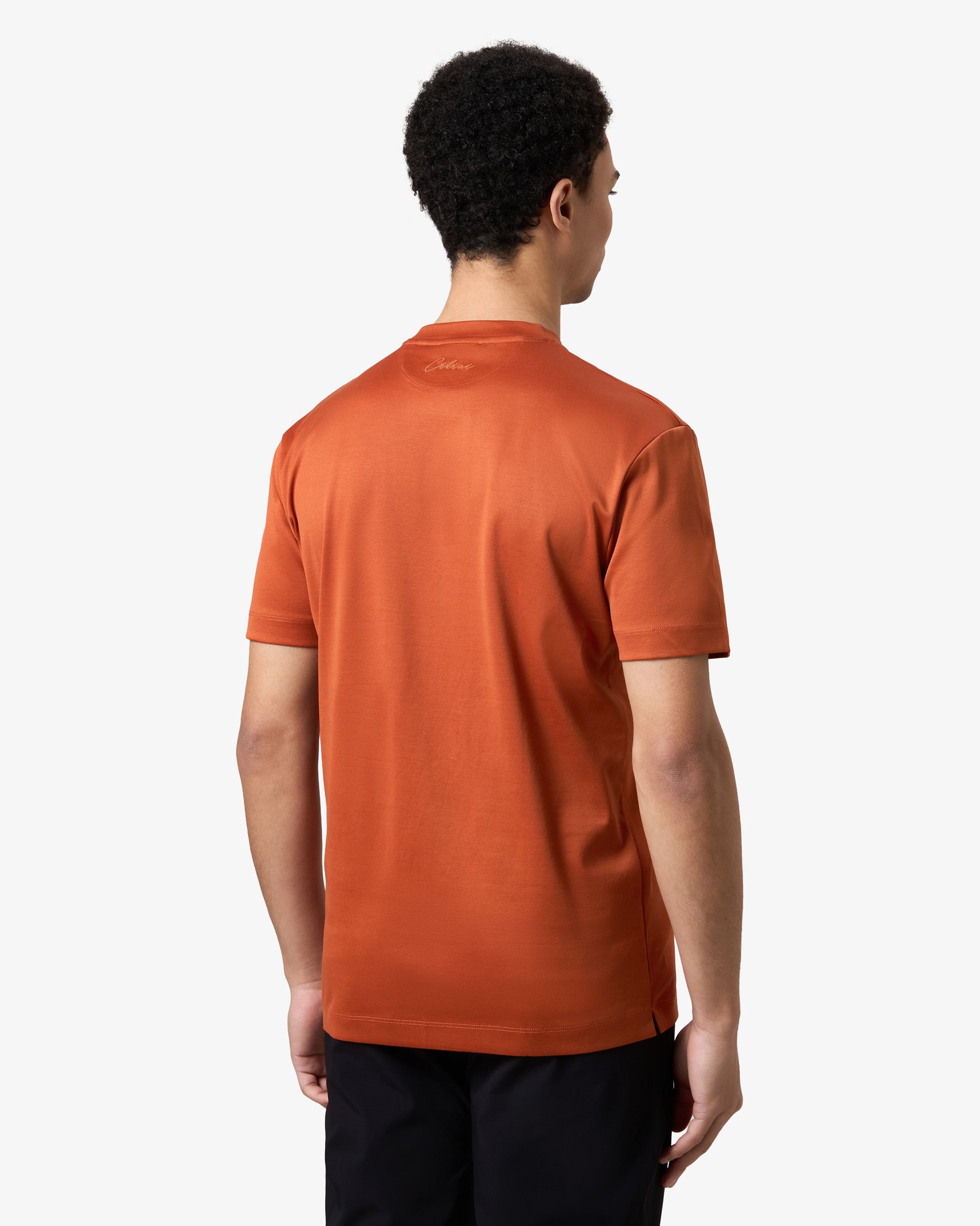 Double Mercerized T-shirt - Orange