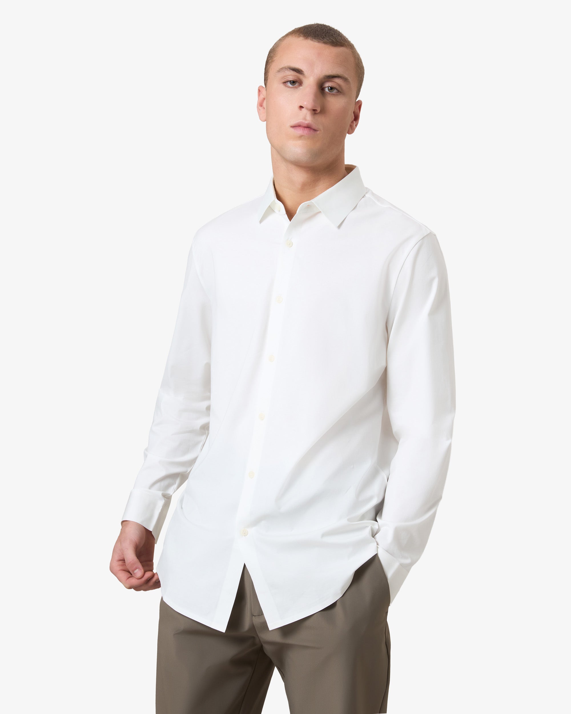 Stretch Shirt - White