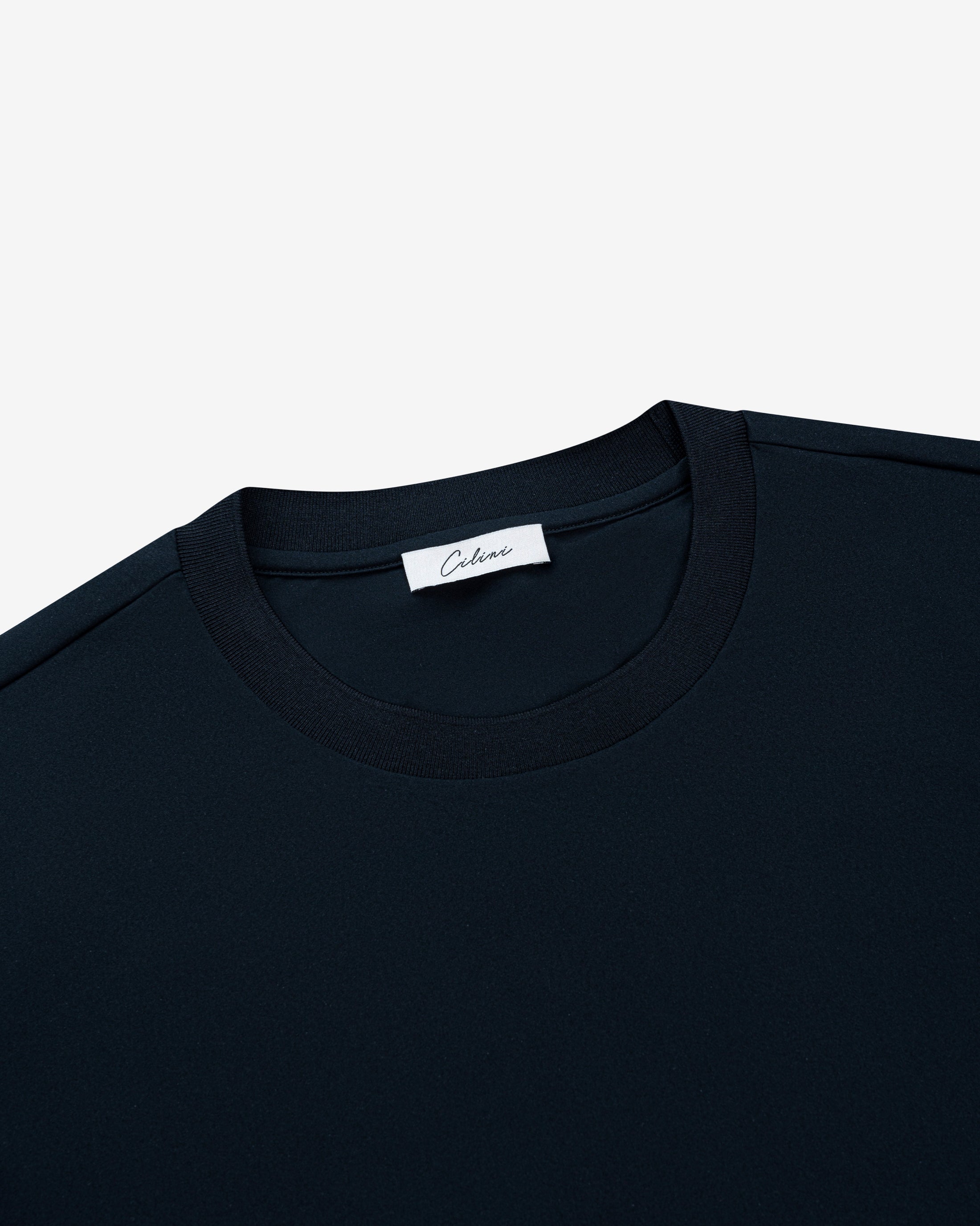 Mercerized Supima T-shirt - Navy