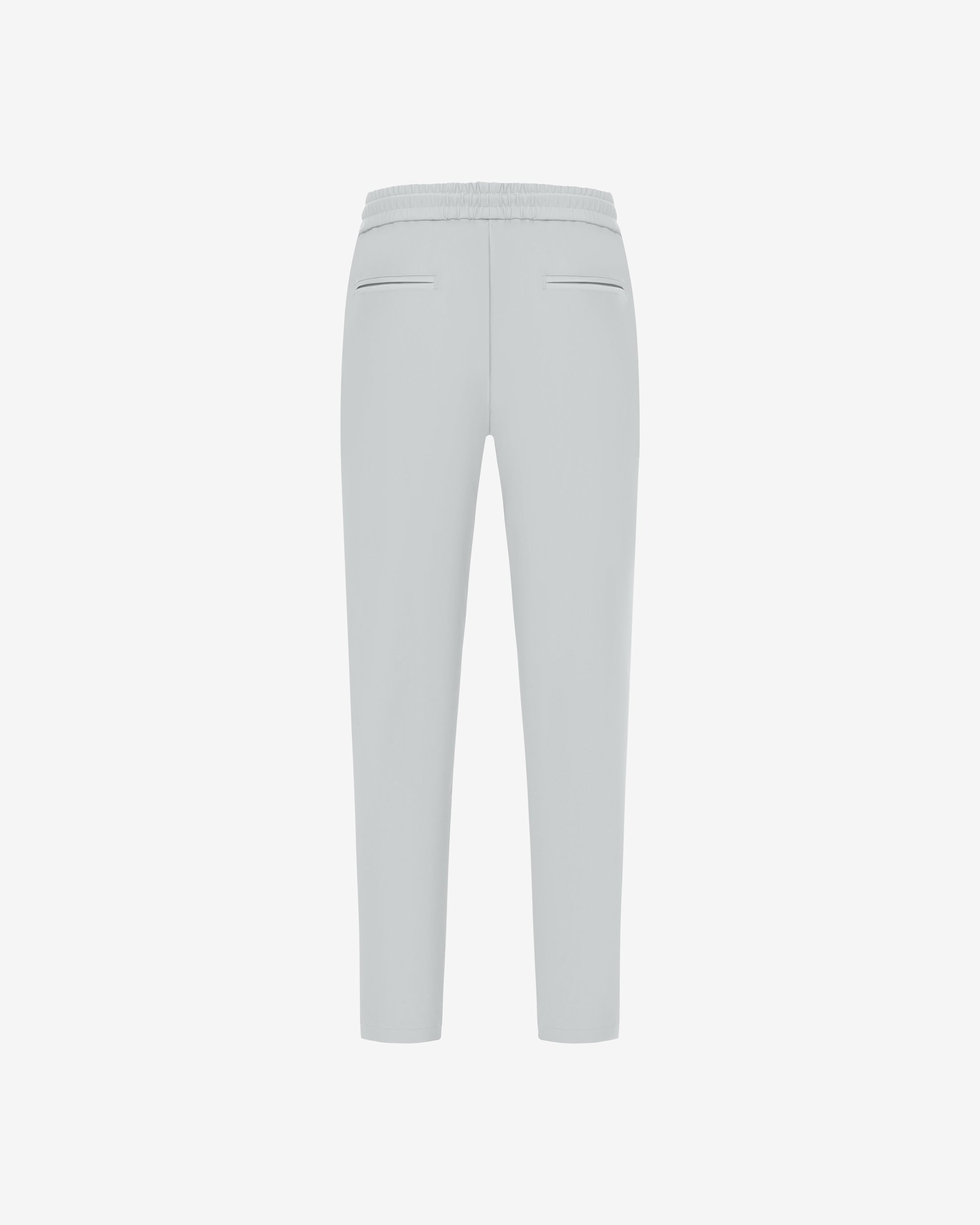 Collar Pants Light Grey