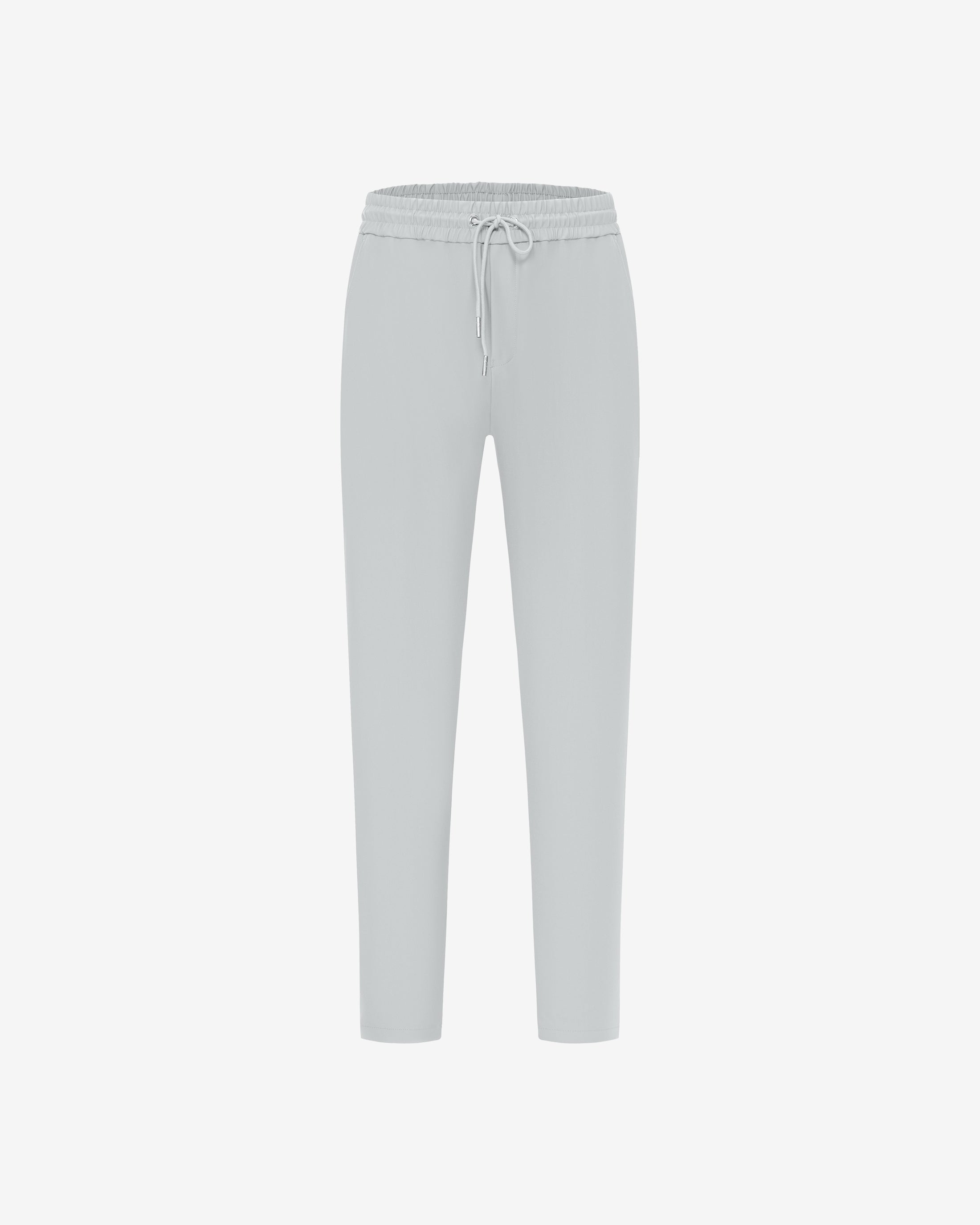 Collar Pants Light Grey