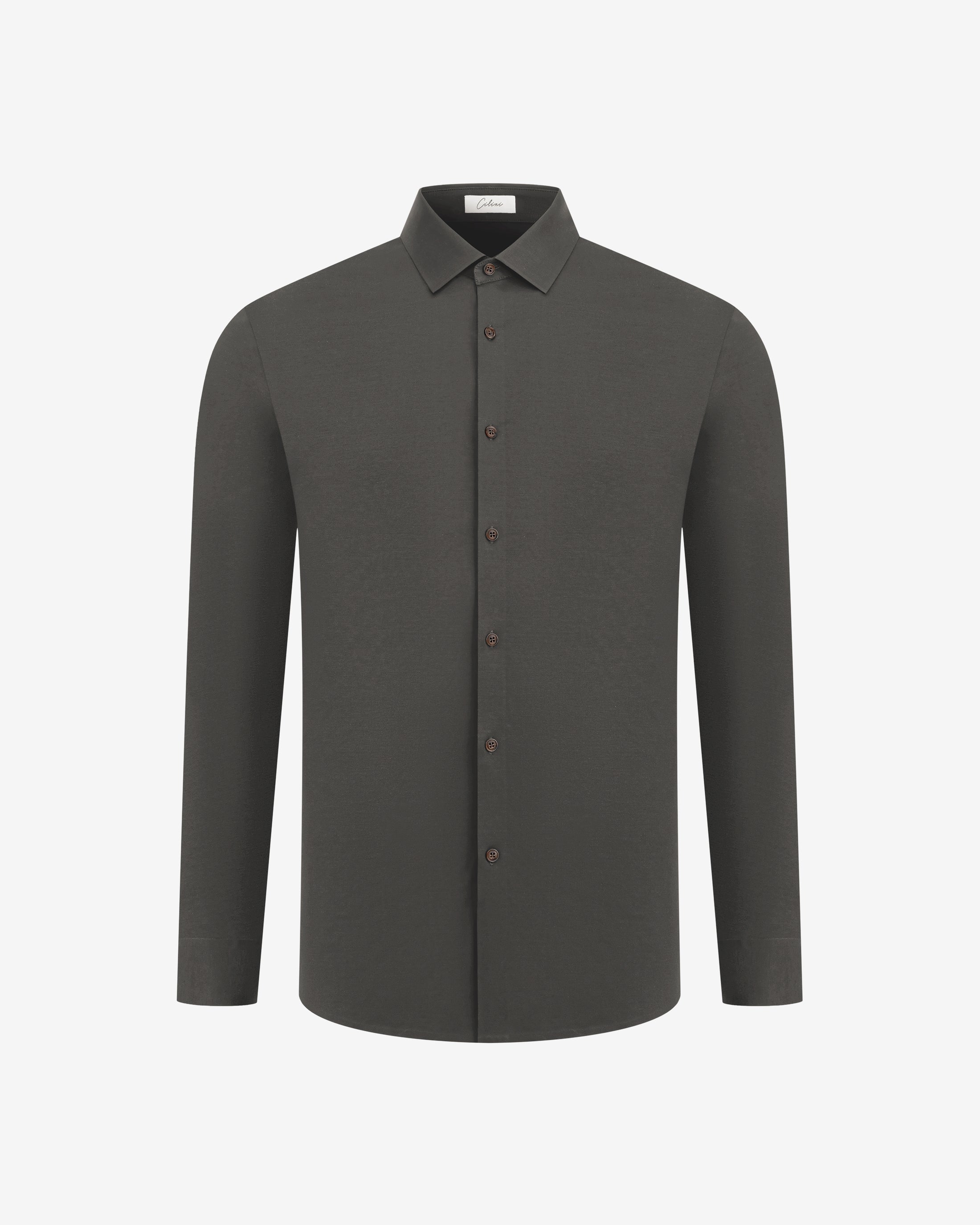 Stretch Shirt - Military Green