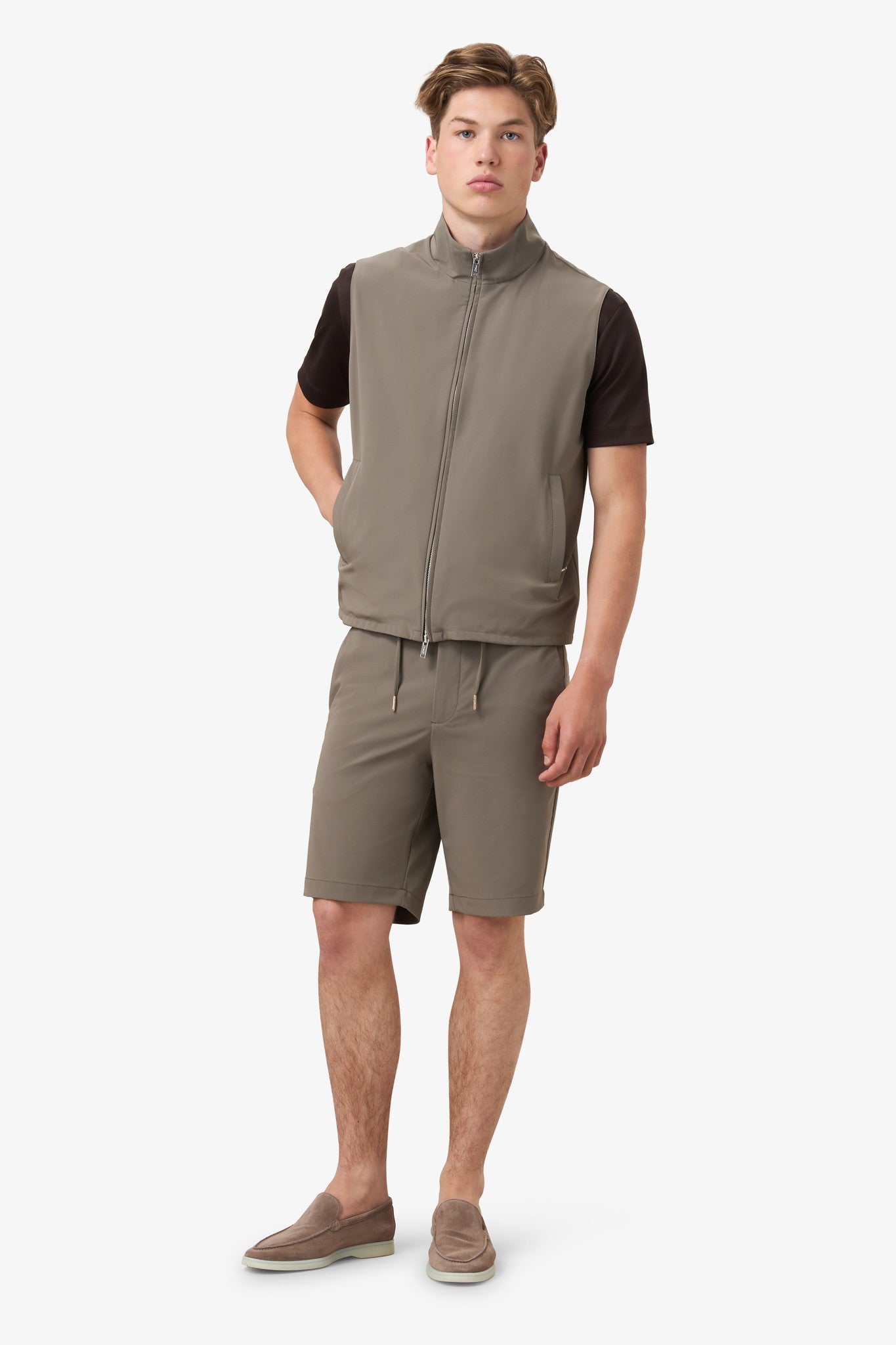Gilet taupe