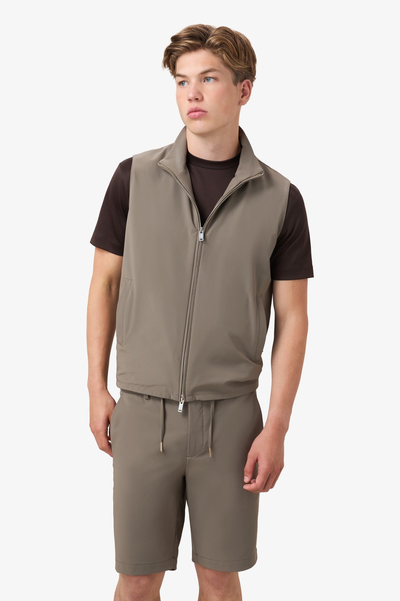 Gilet taupe