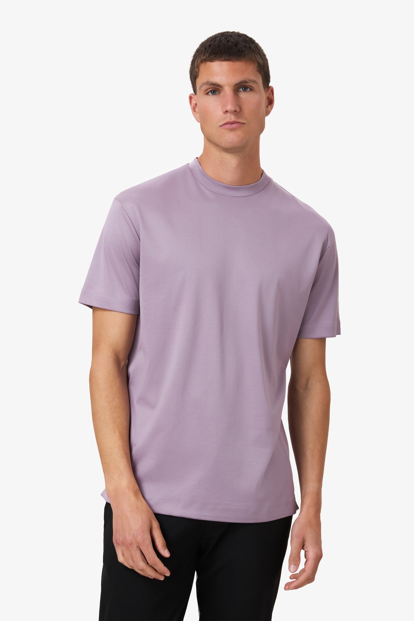 Double Mercerized T-shirt - Purple