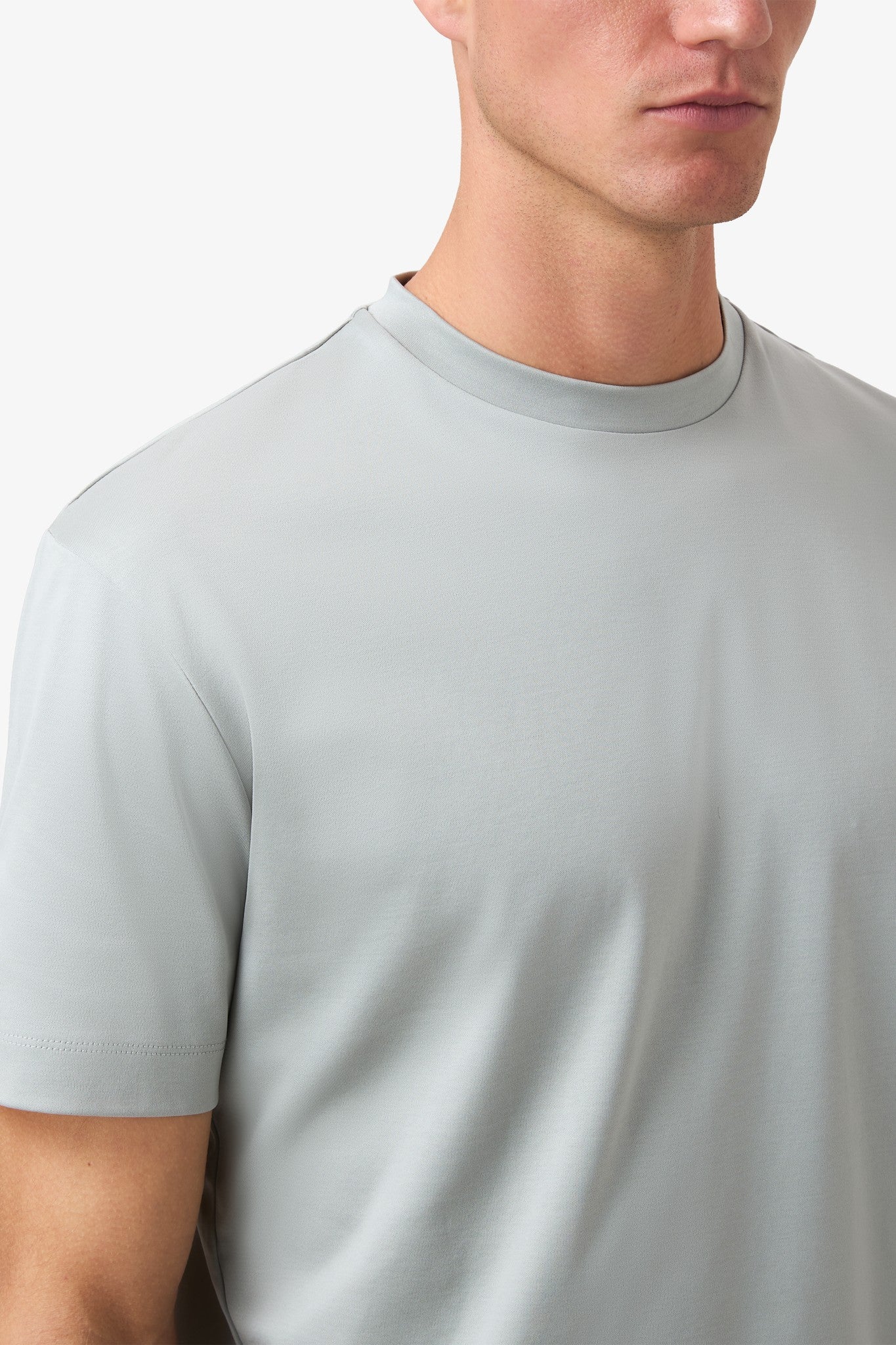 Double Mercerized Supima Tee - Bright Green