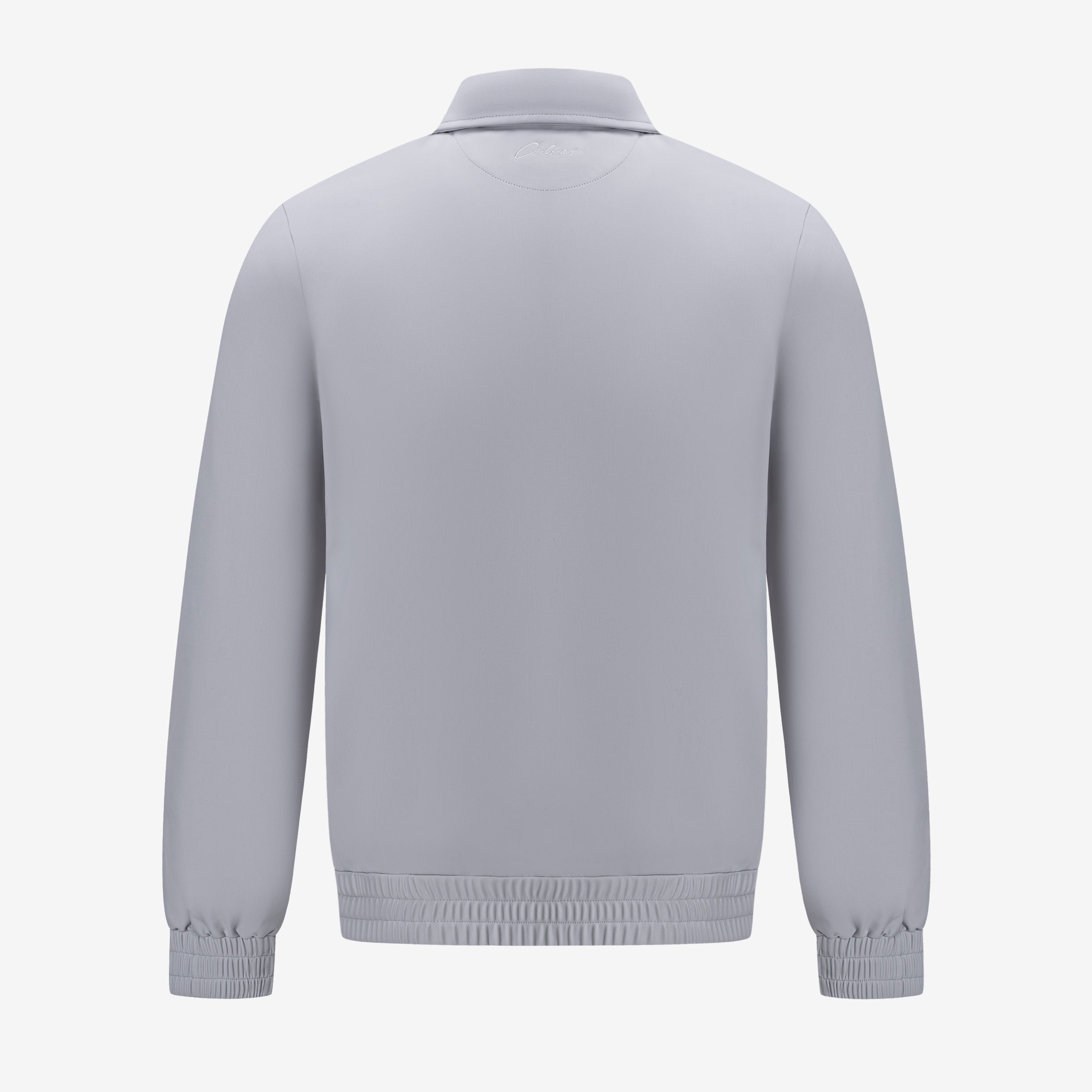 Collared Tracksuit - Light Grey