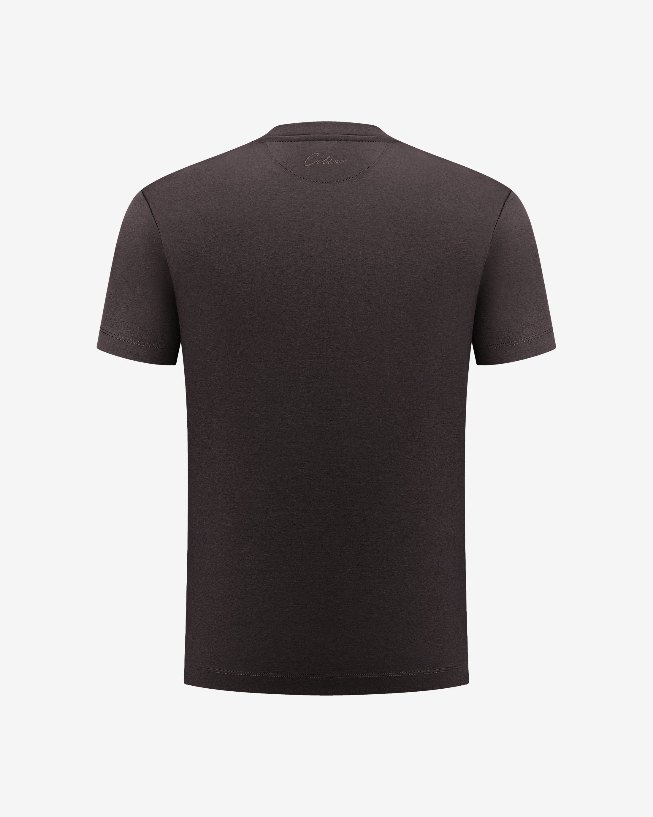 Double Mercerized T-shirt - Brown