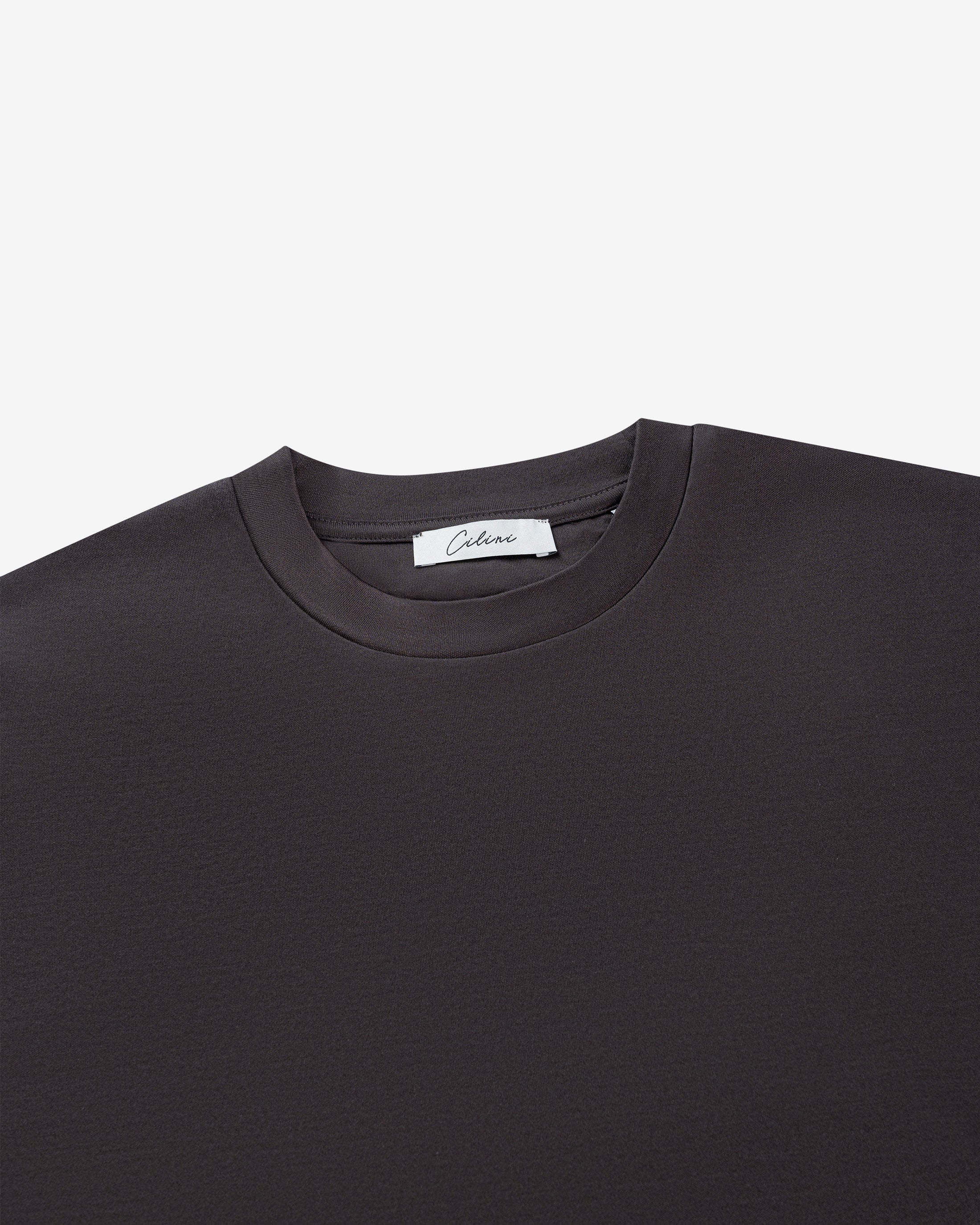 Double Mercerized T-shirt - Brown