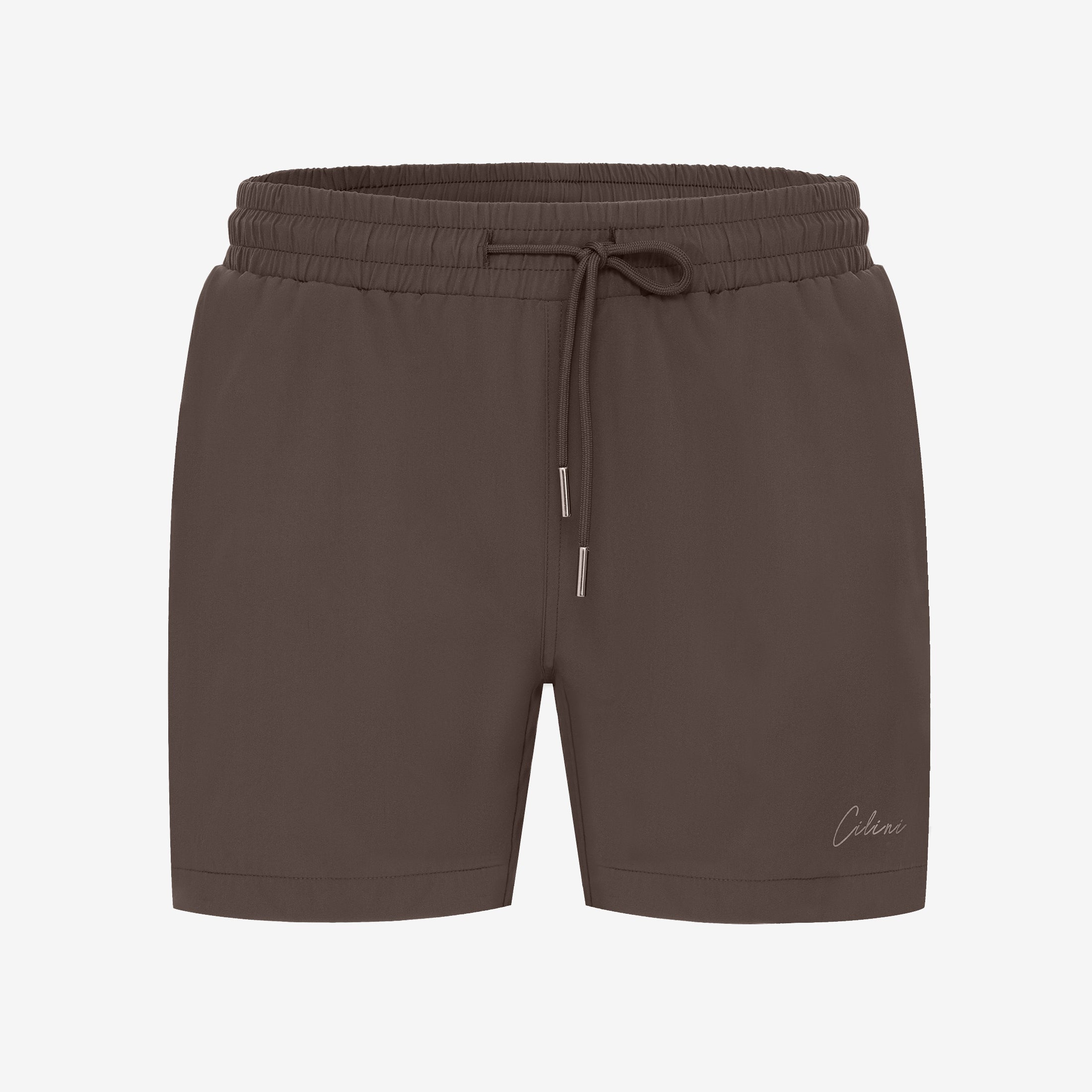 Swim Shorts - Brown