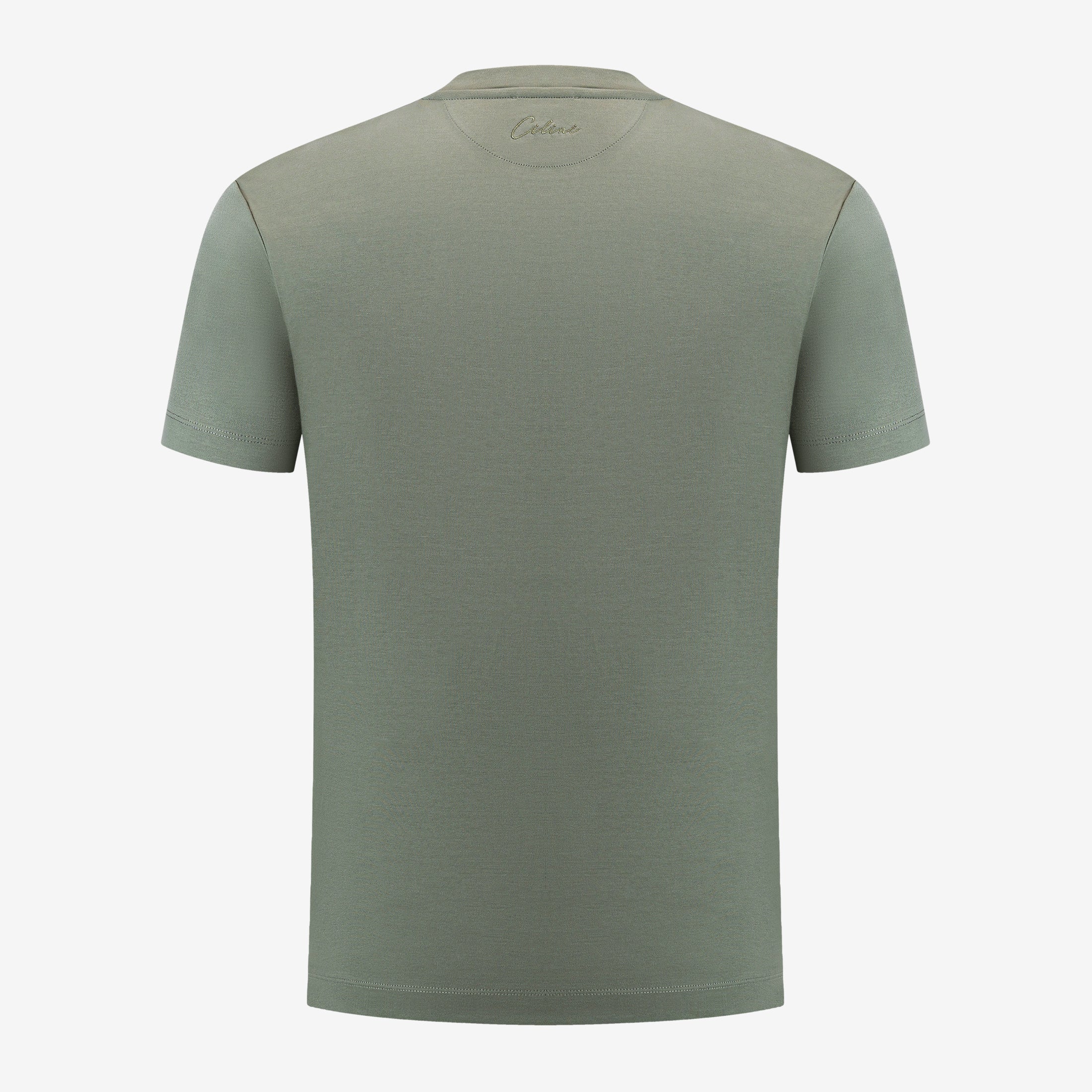 Double Mercerized Supima Tee - Grass Green