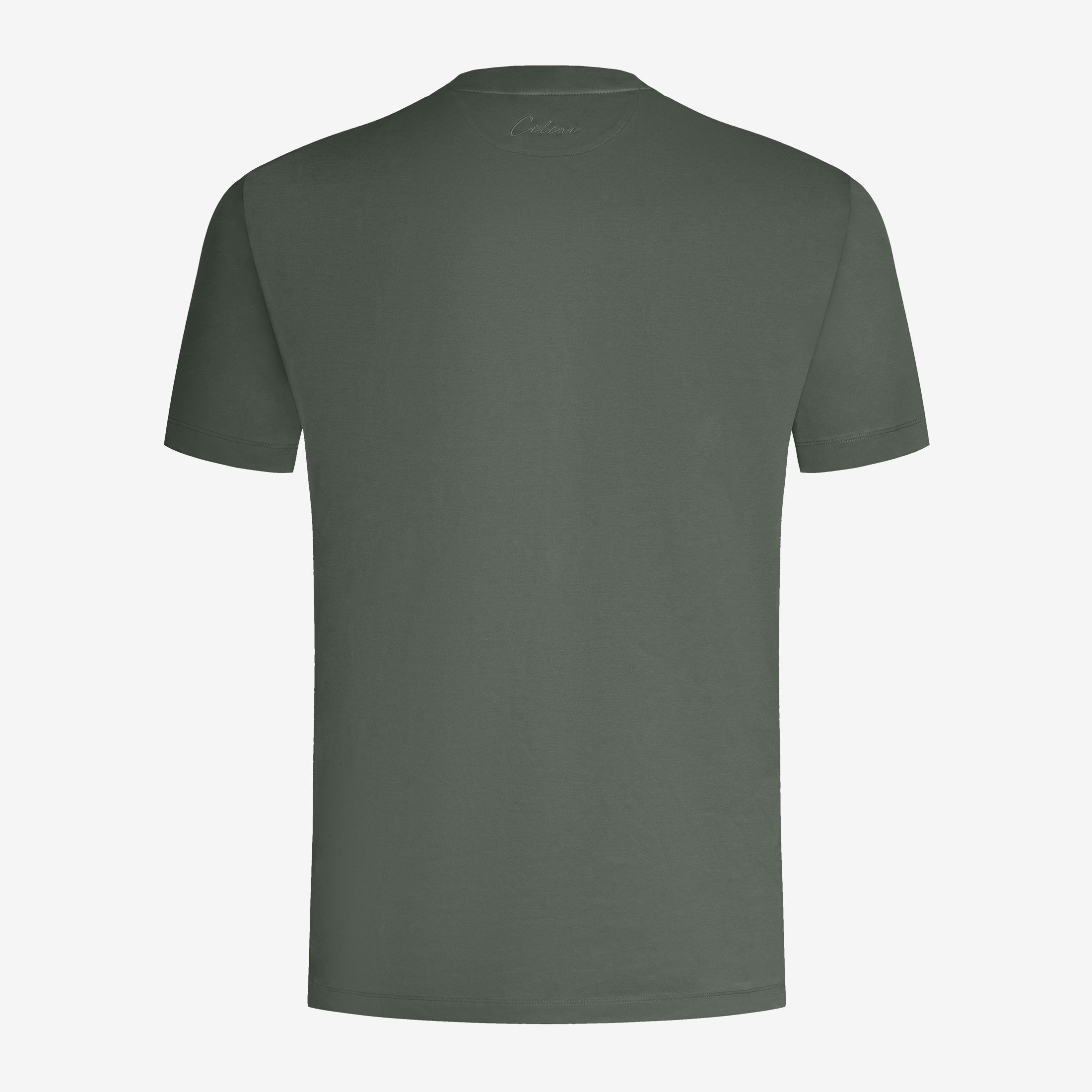 Mercerized Supima T-shirt - Dark Green