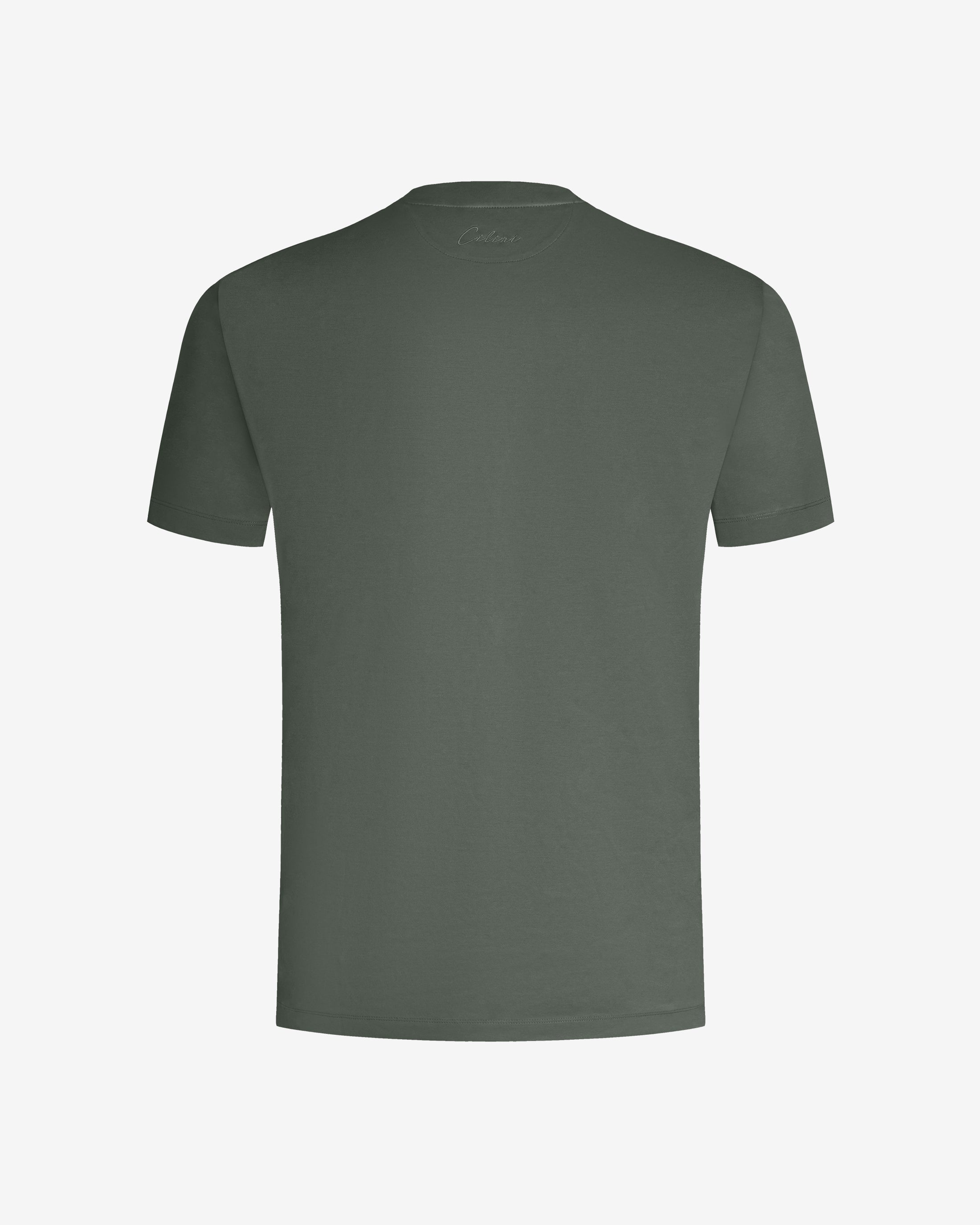 Mercerized Supima T-shirt - Dark Green