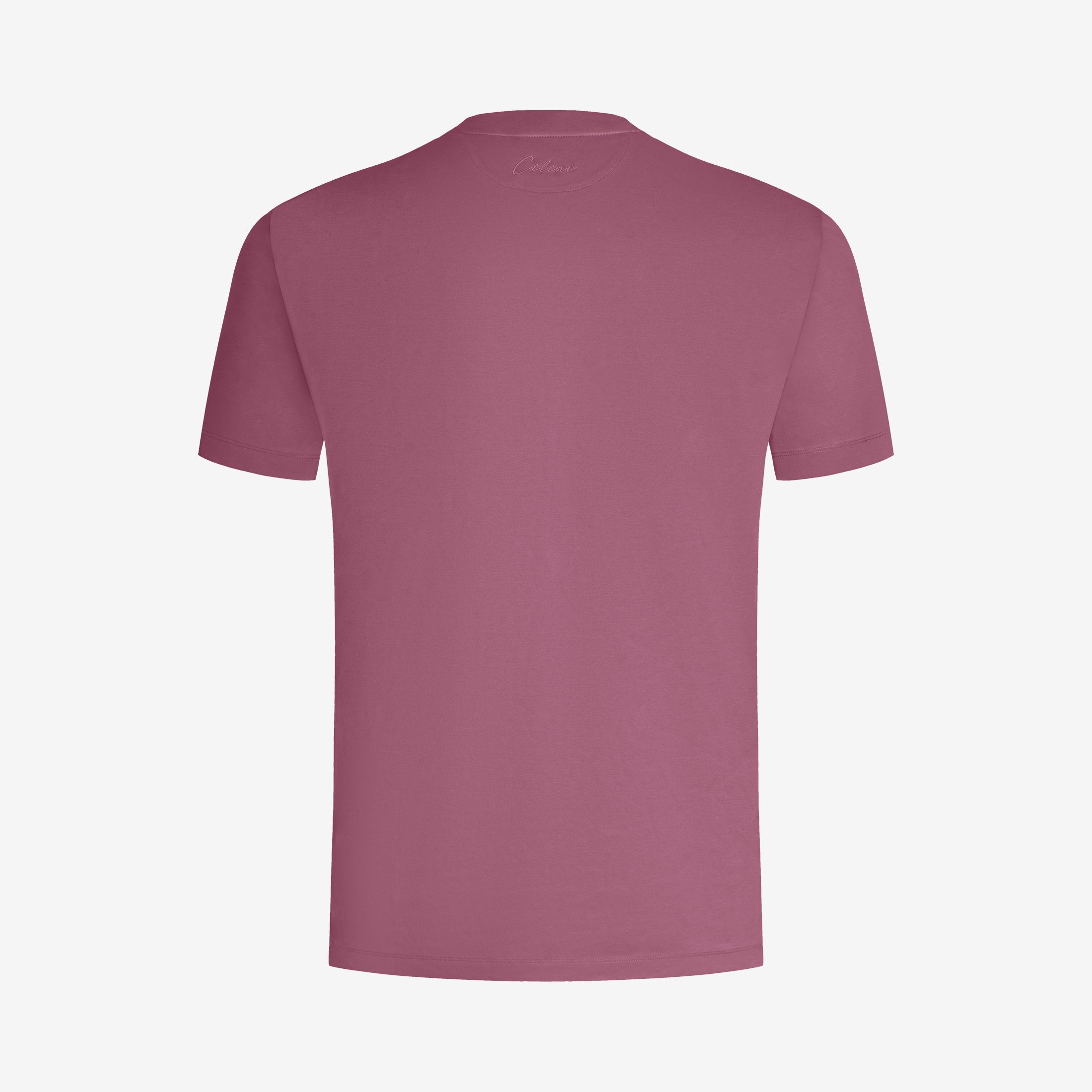 Mercerized Supima T-shirt - Bordeaux