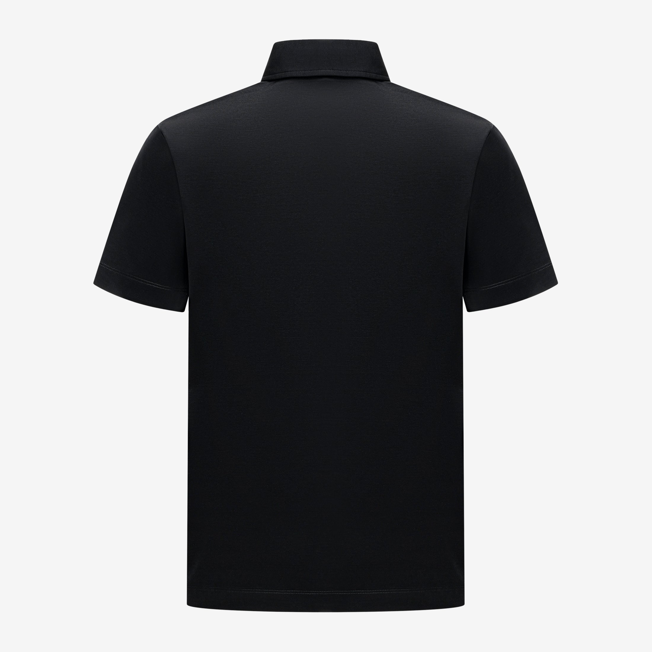 Mercerized Polo - Black