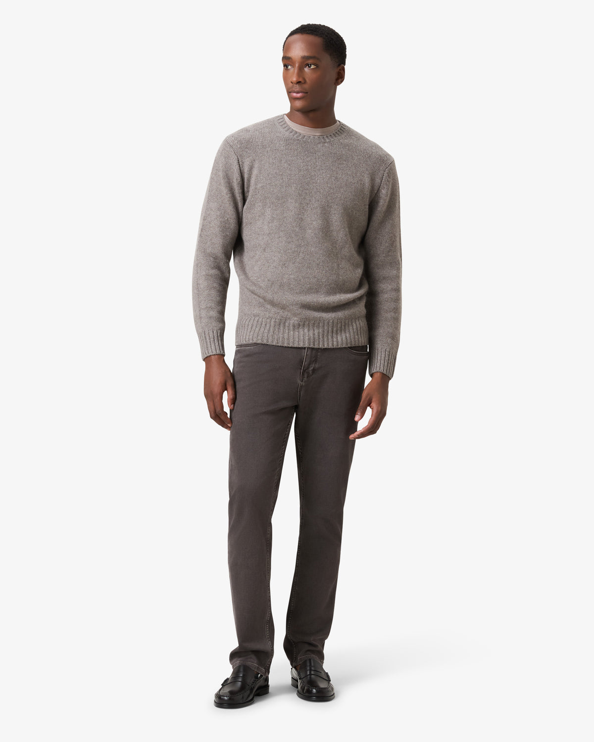 Cashmere Wool Crewneck Sweater - Vapor