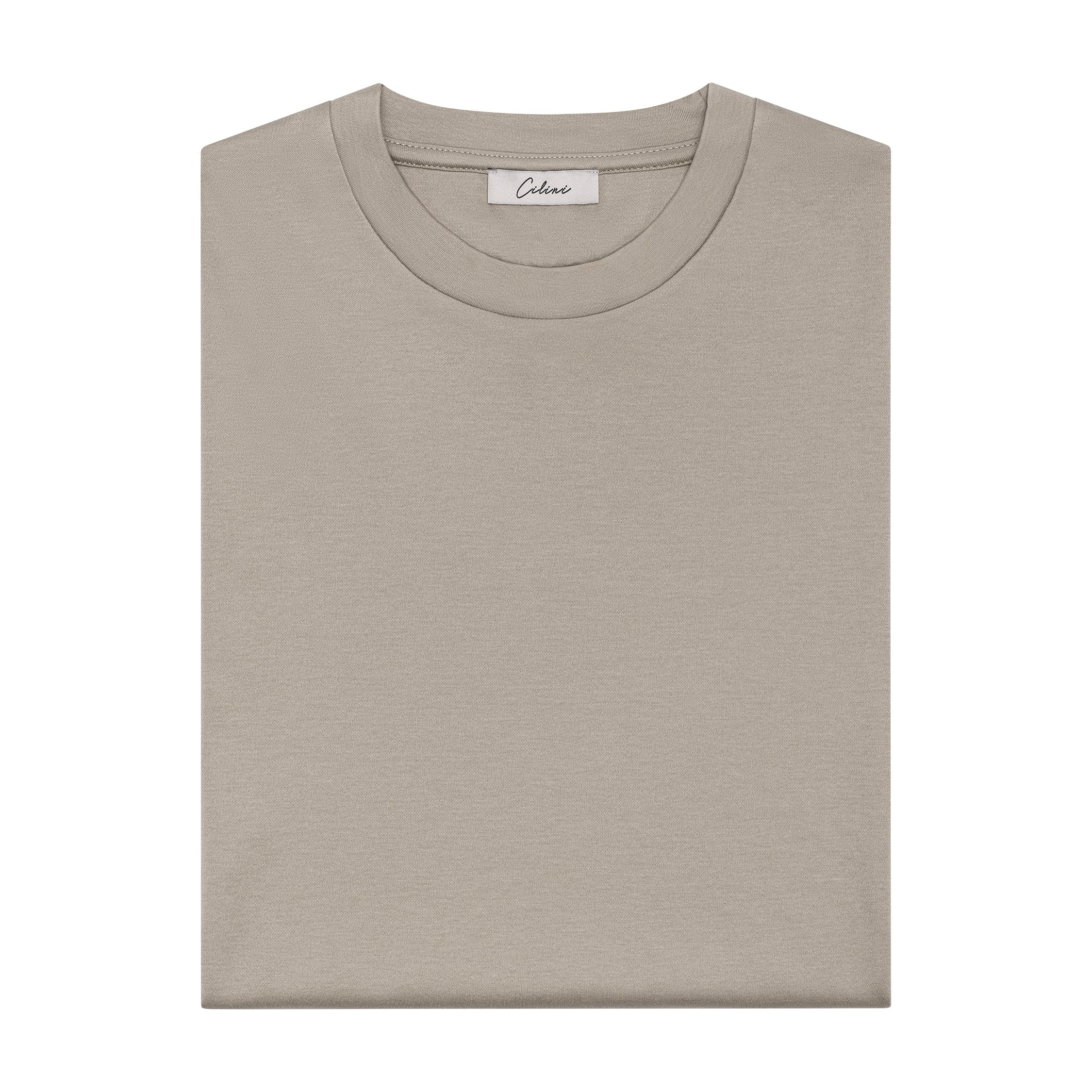 Mercerized Supima T-shirt - Sandy