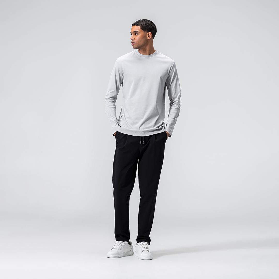 Mercerized Longsleeve - Grey