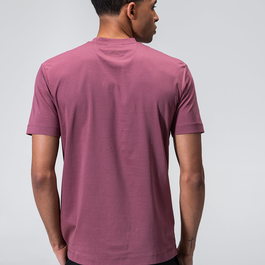 Mercerized Supima T-shirt - Bordeaux