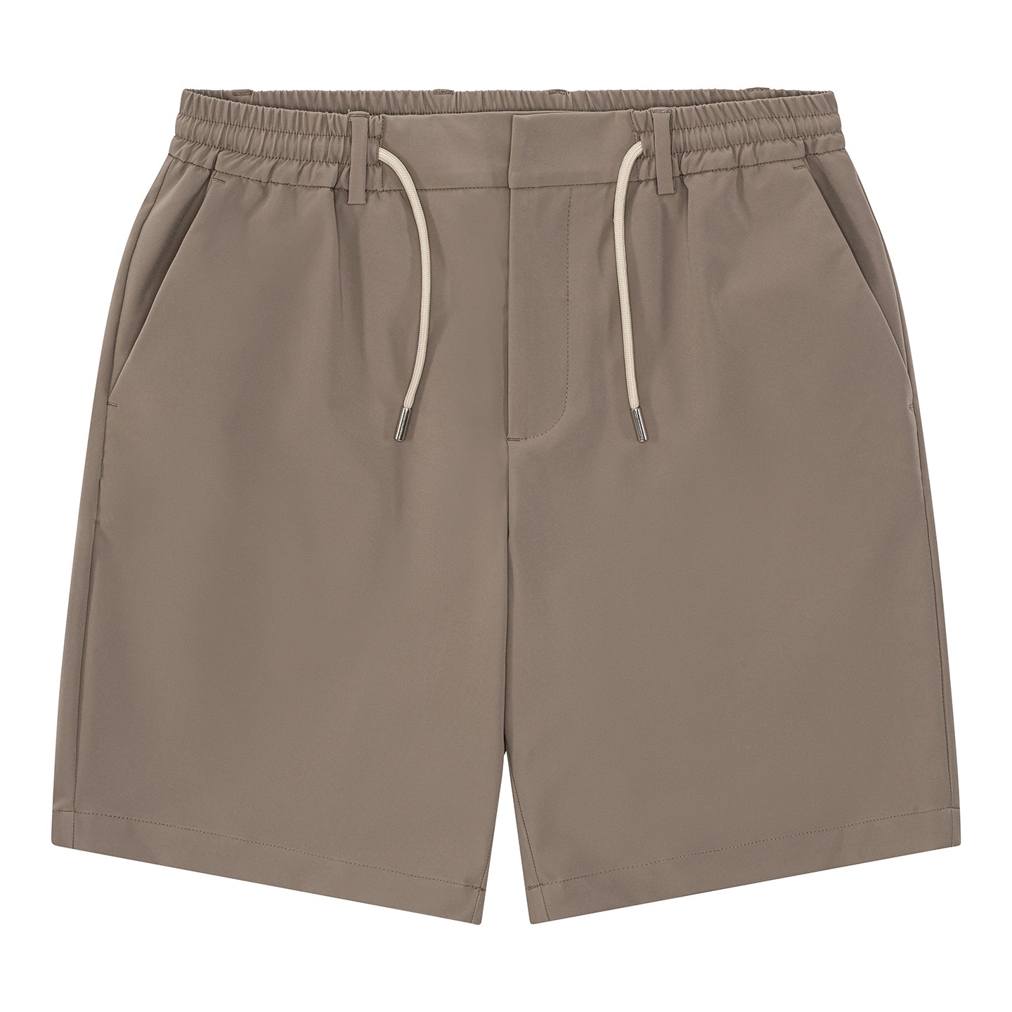 Casual Tech Shorts - Latte