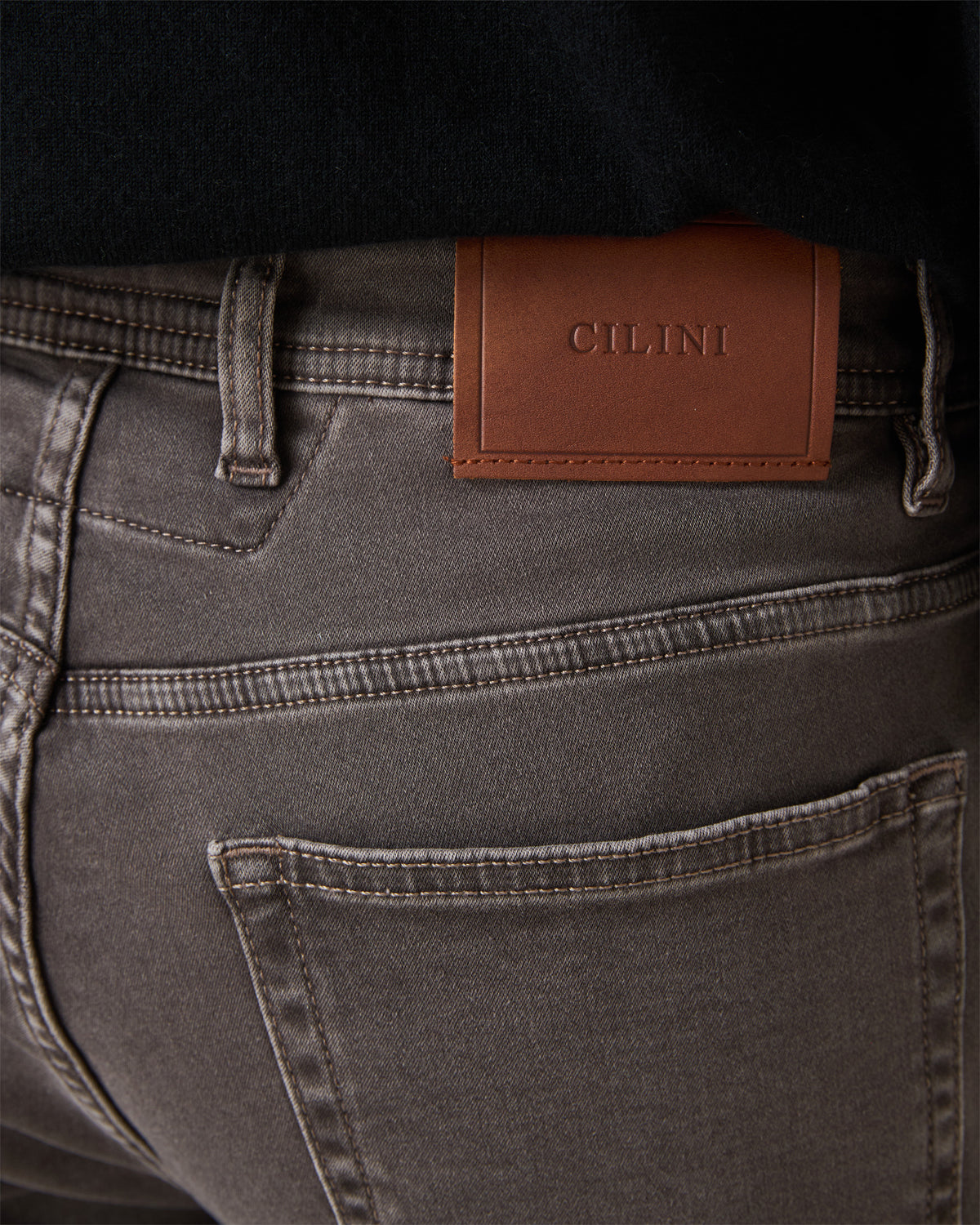 Denim Jeans - Brown