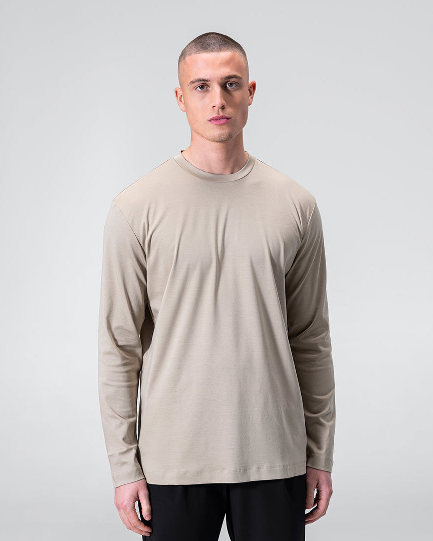 Mercerized Longsleeve - Sandy