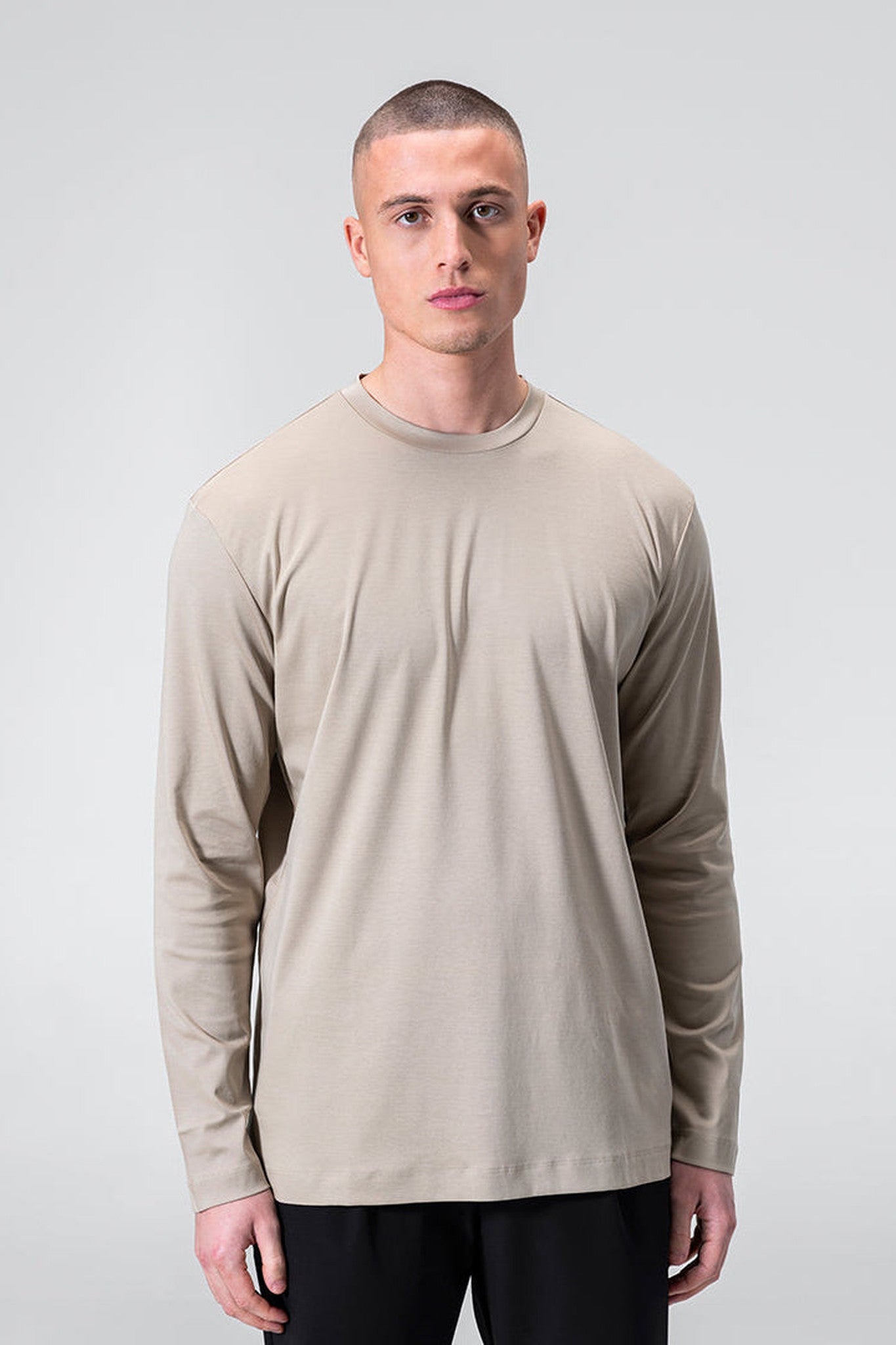 Mercerized Longsleeve - Sandy