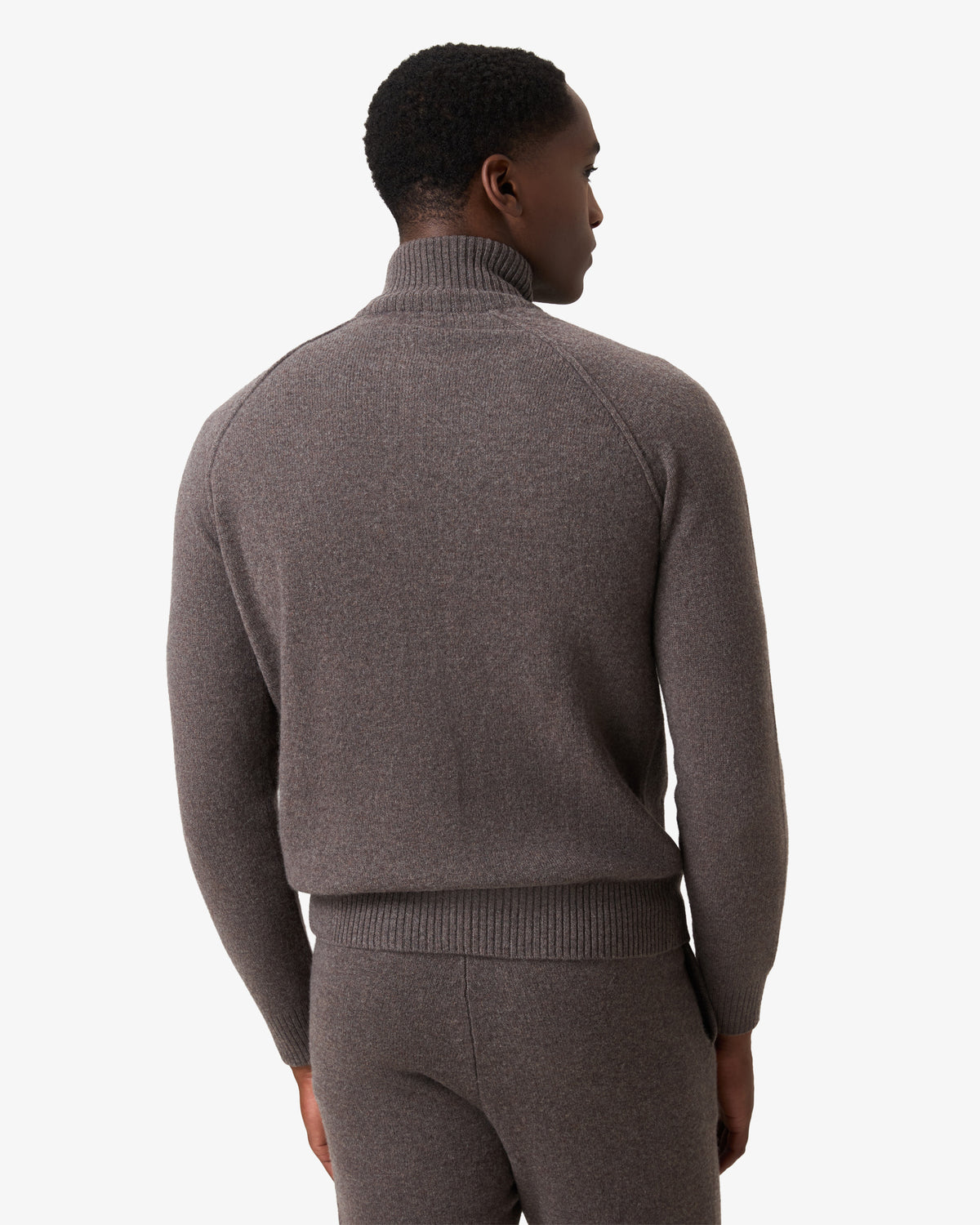 Lambs Wool Tracksuit Vest - Heather Grey