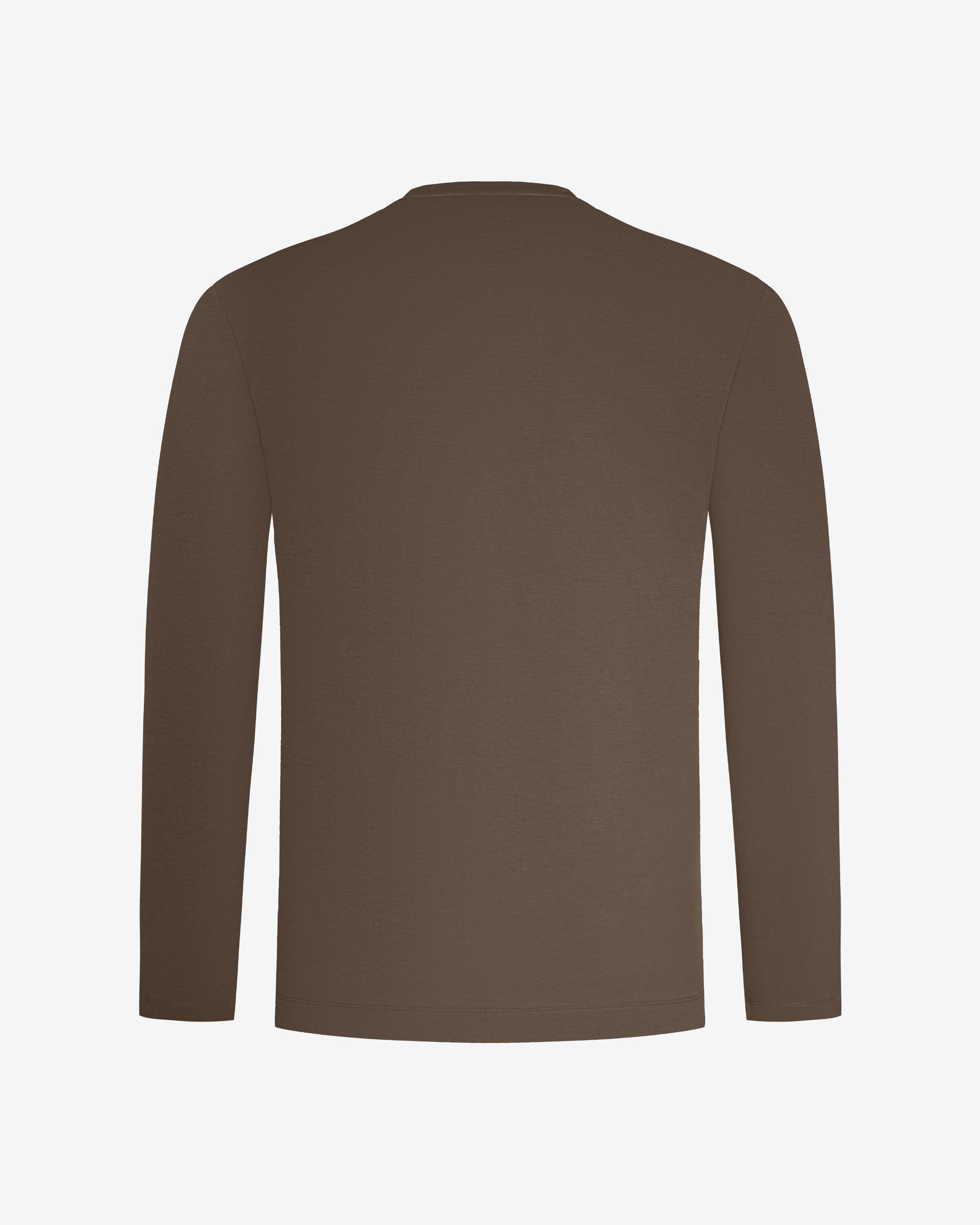 Mercerized Longsleeve - Coffee