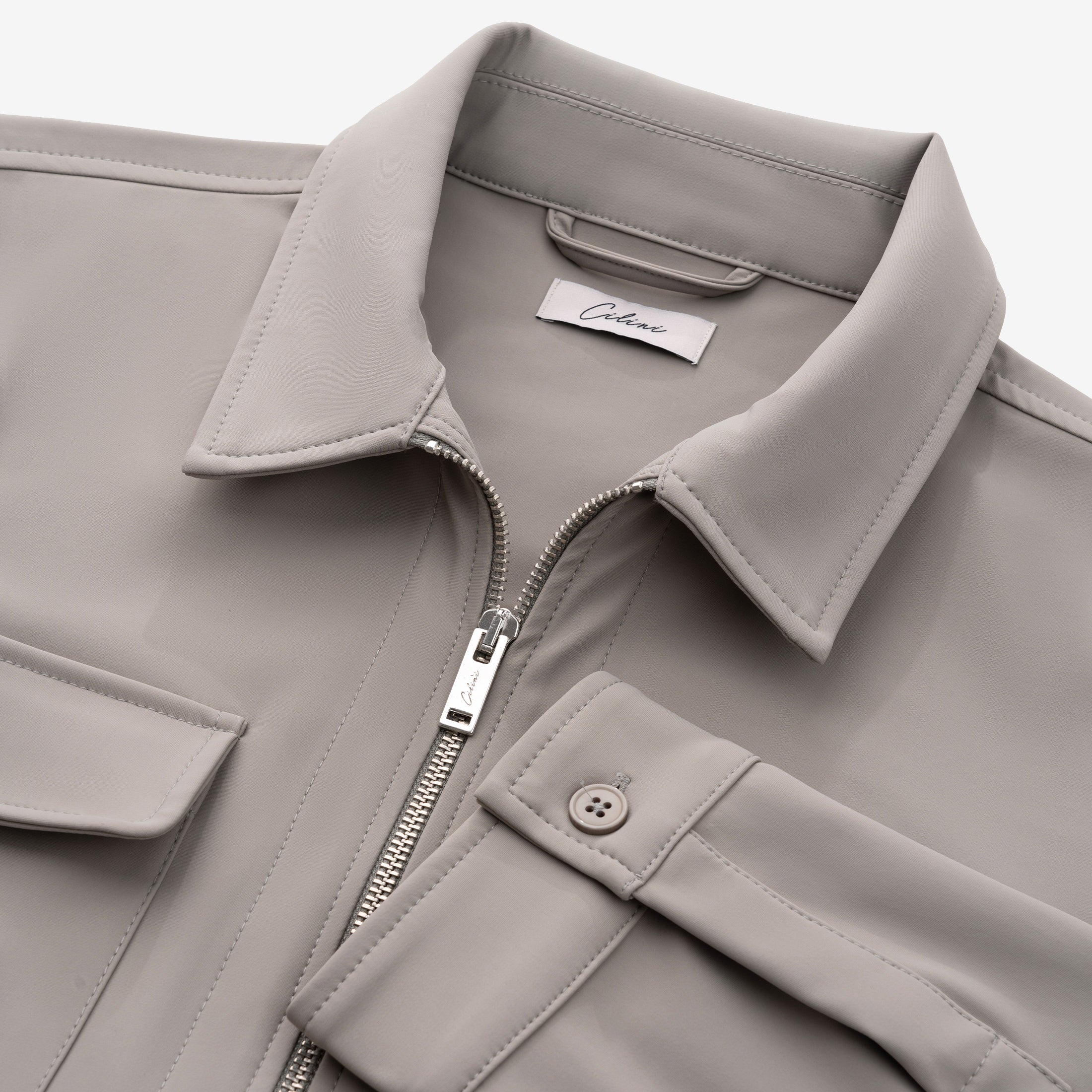 Duno Overshirt Jacket - Sage Green