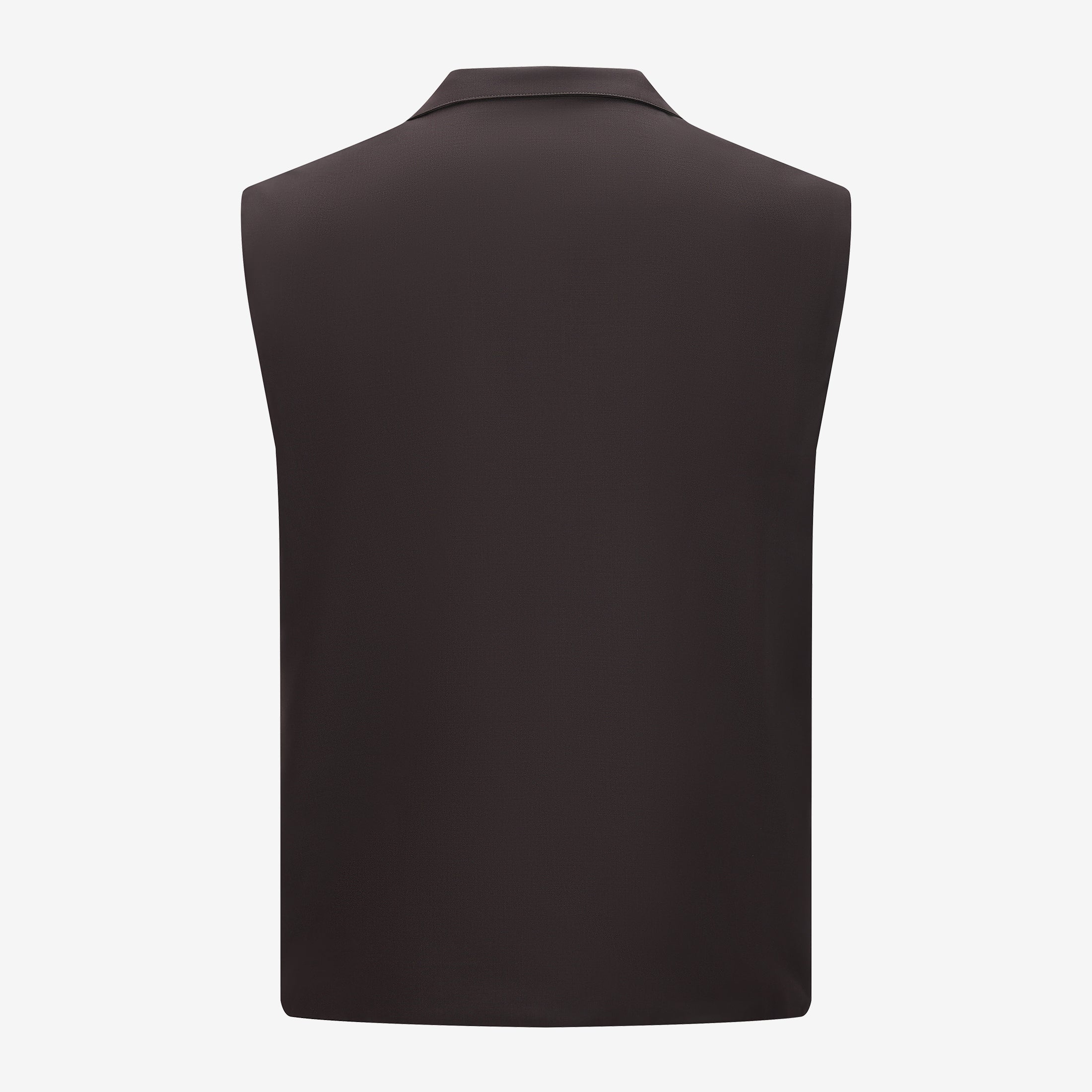 Wool Bodywarmer Brown