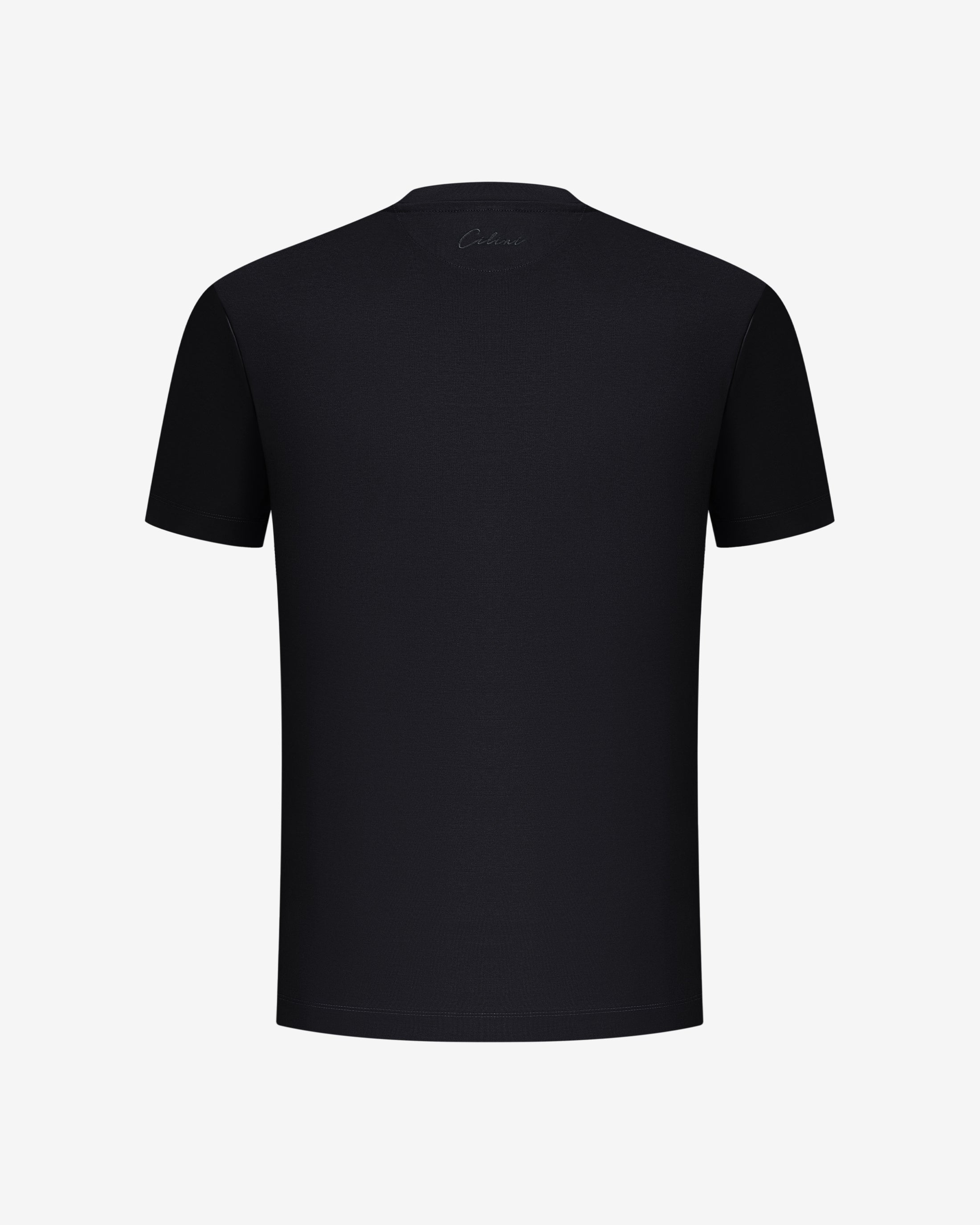 Double Mercerized Supima Tee - Black