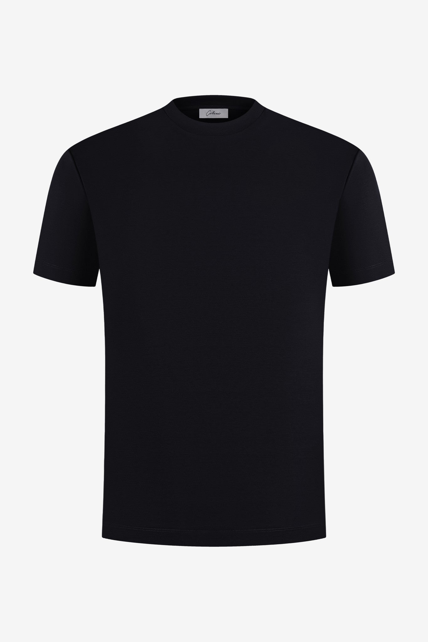 Double Mercerized Supima Tee - Black