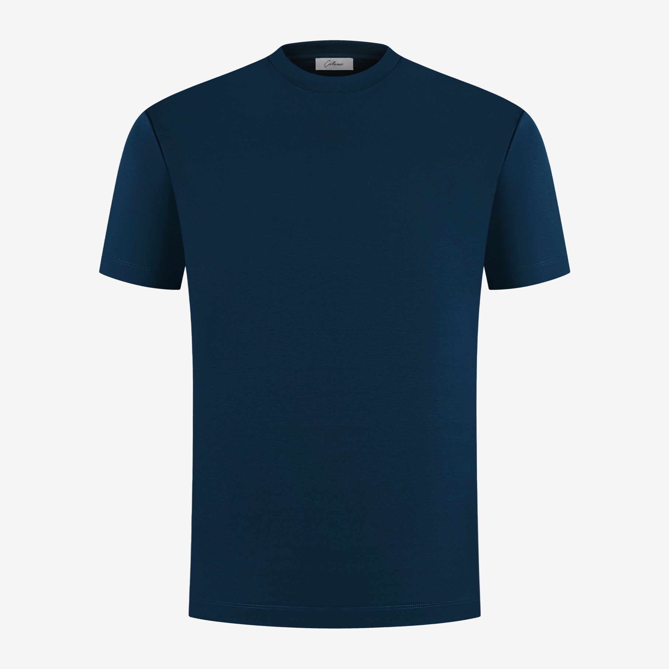 Double Mercerized T-shirt - Dark Navy