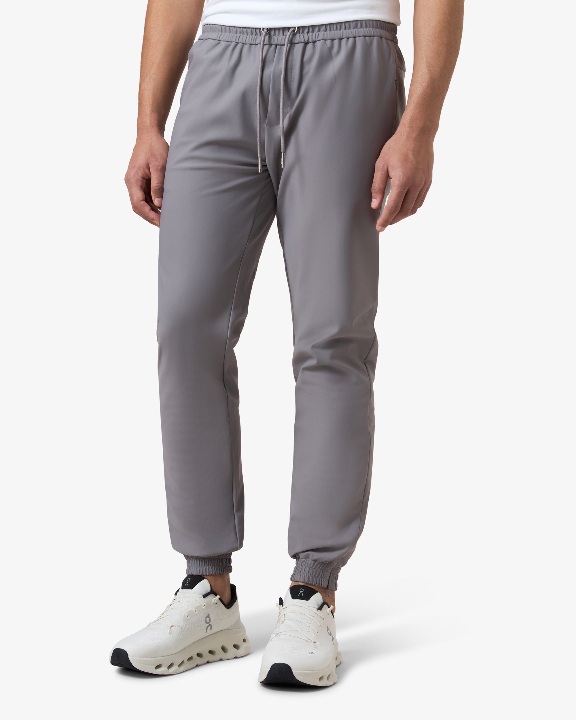 Hooded Tracksuit Pants Smoked Grey